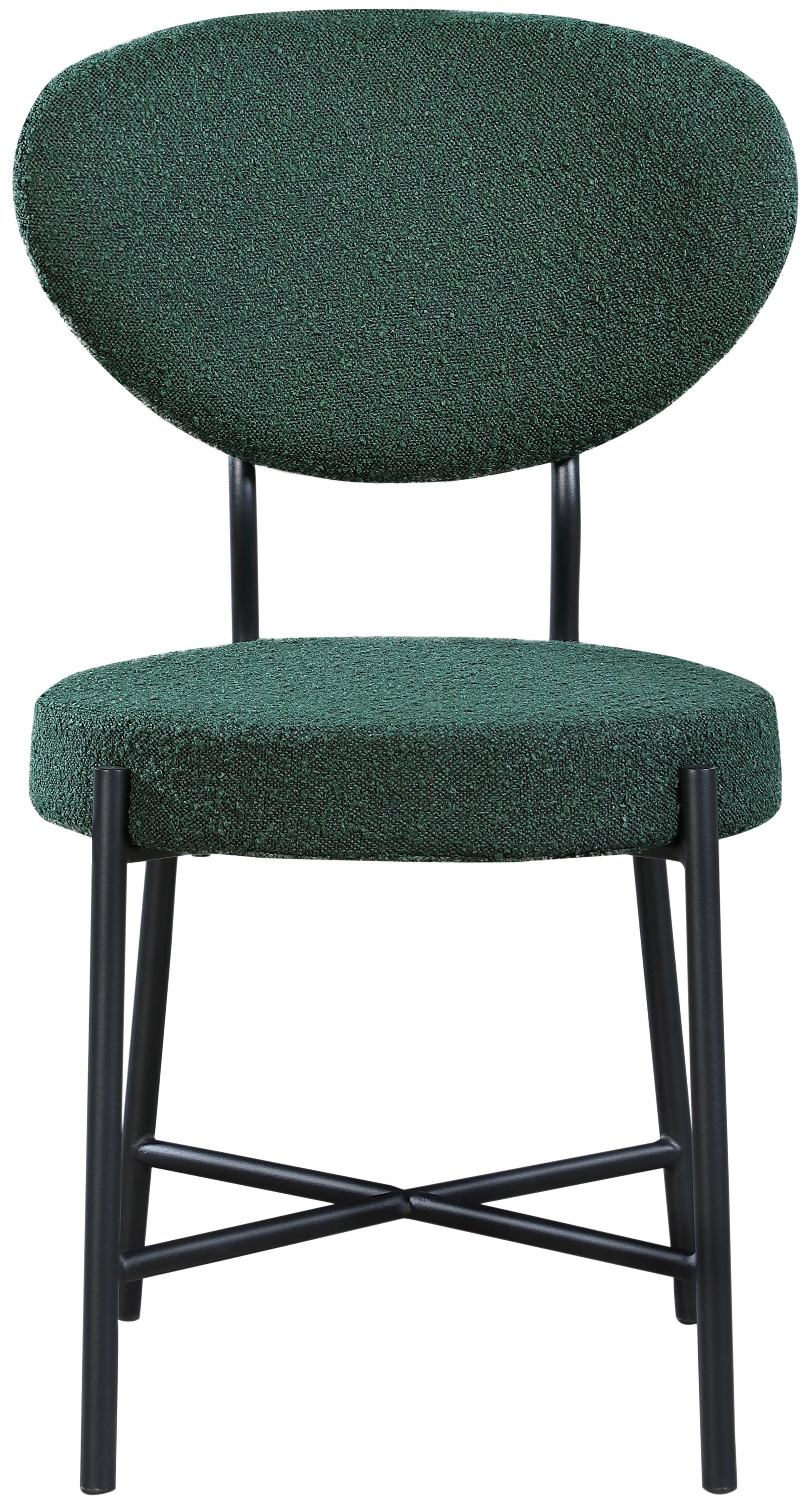 Allure Boucle Fabric Dining Chair
