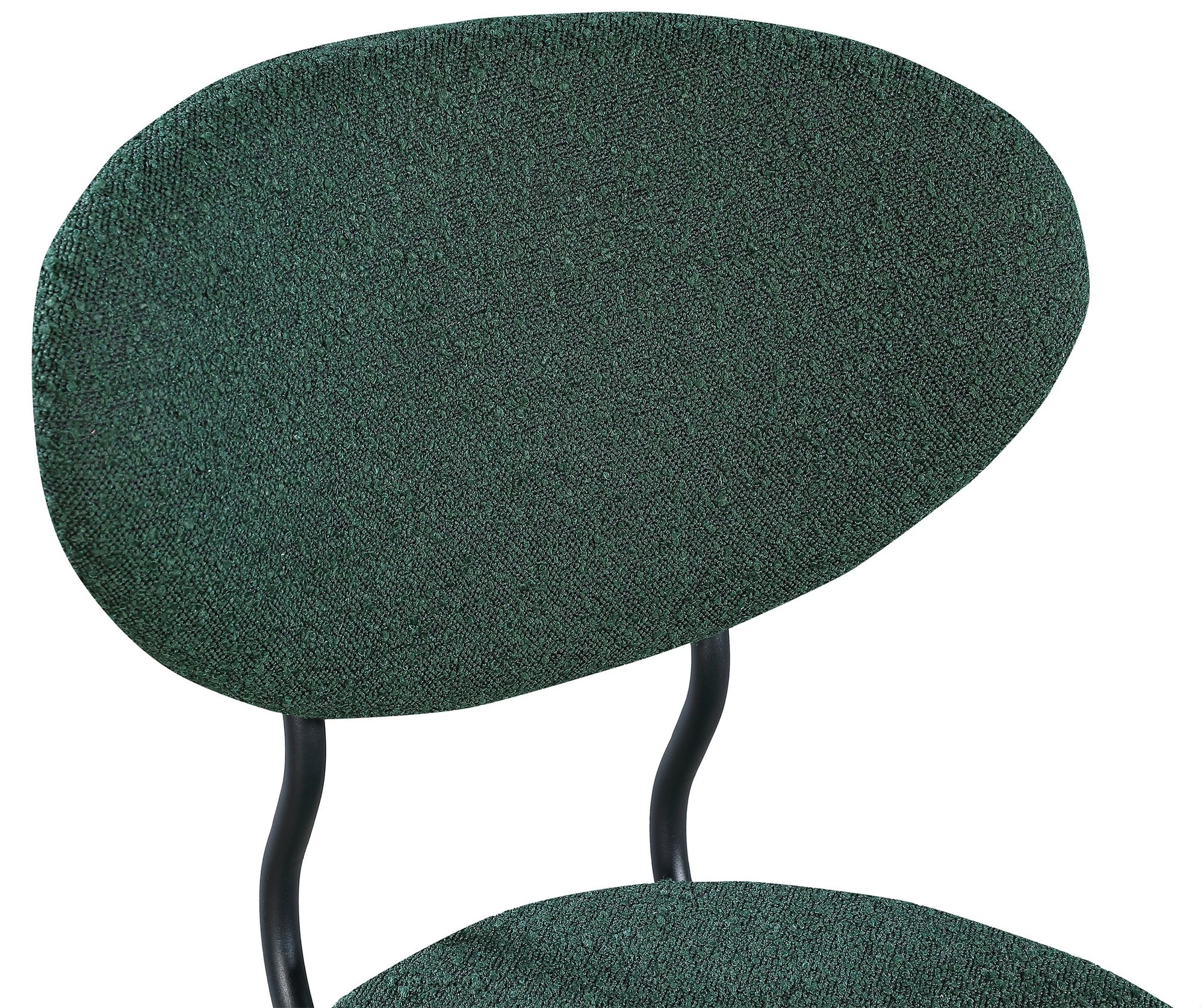 Allure Boucle Fabric Dining Chair