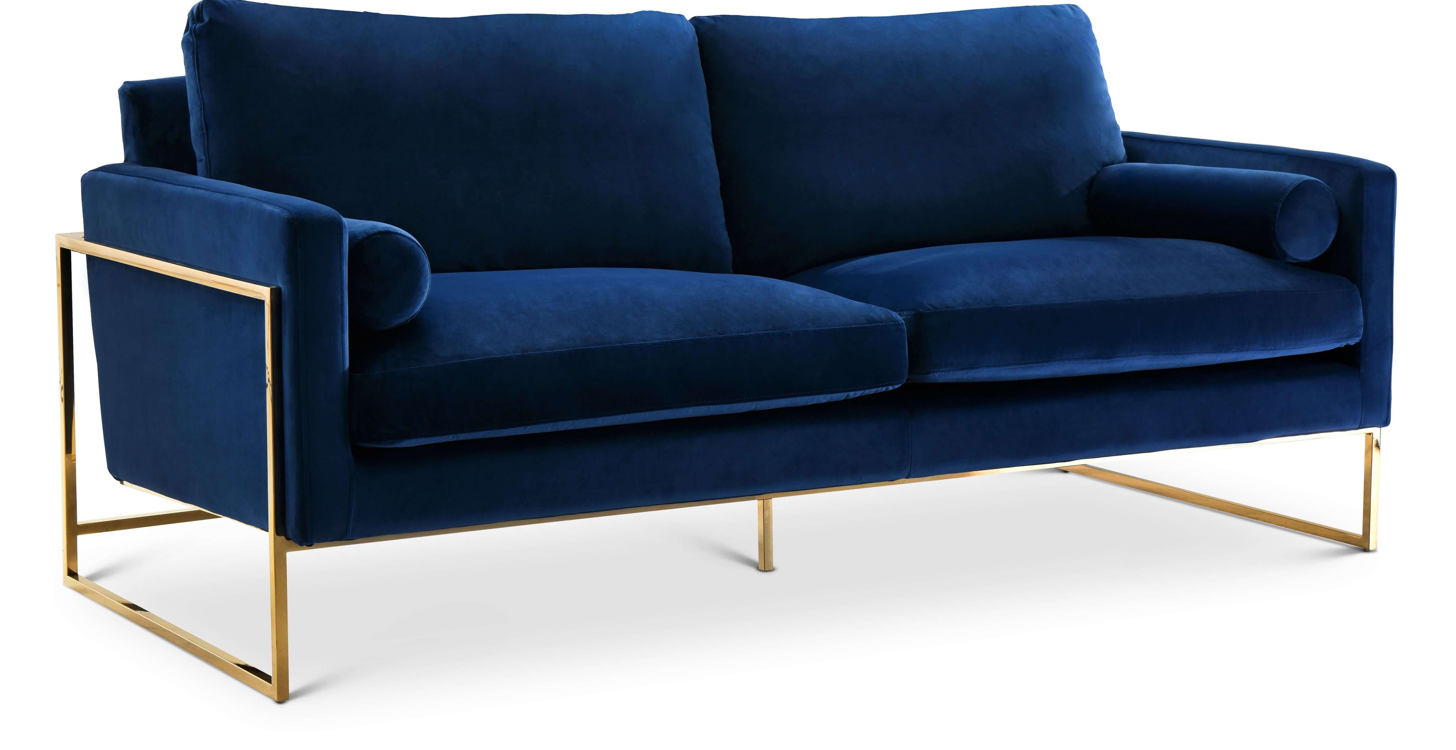 Mila Velvet Sofa