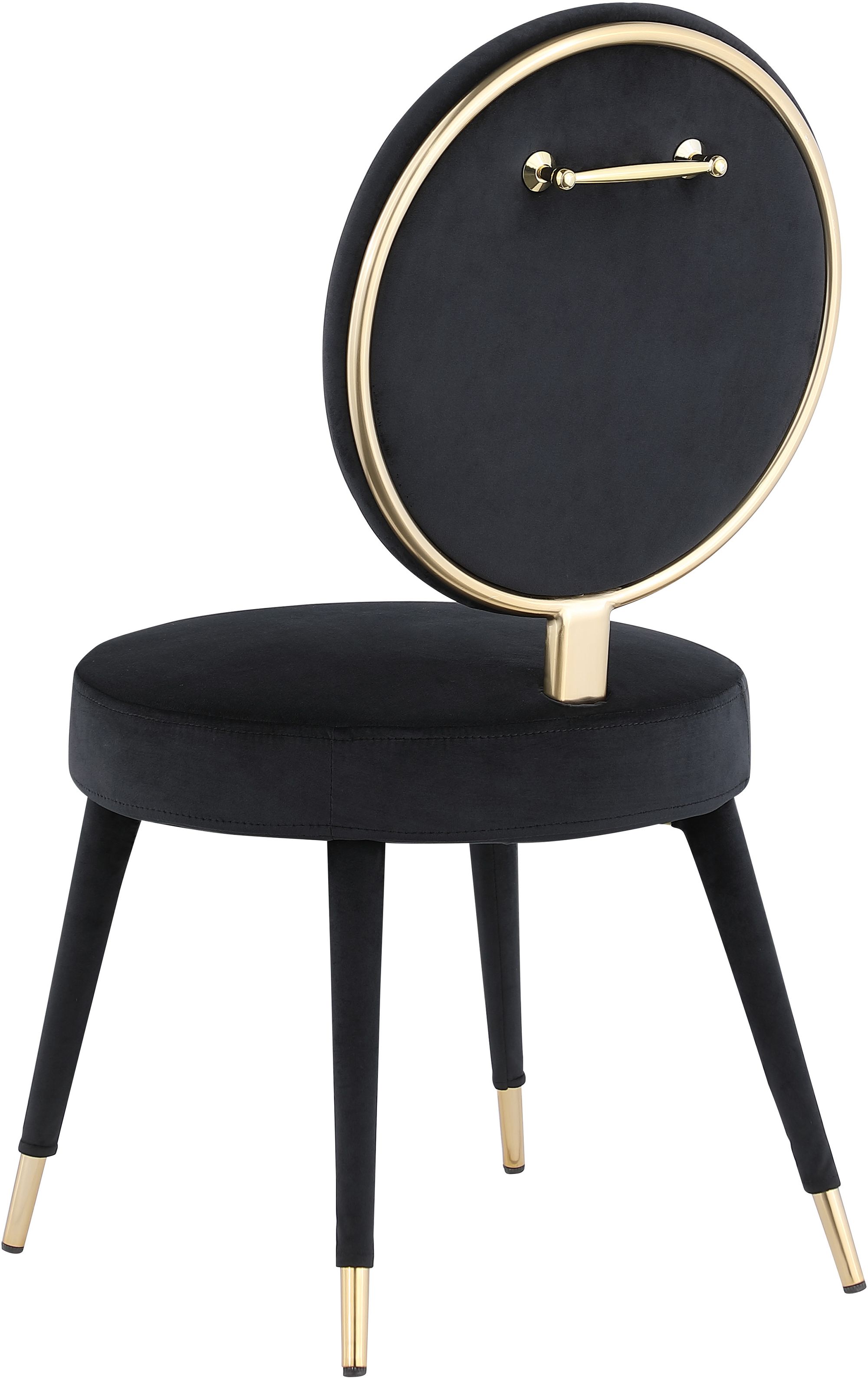 Brandy Dining Chair with Iron Metal Frame