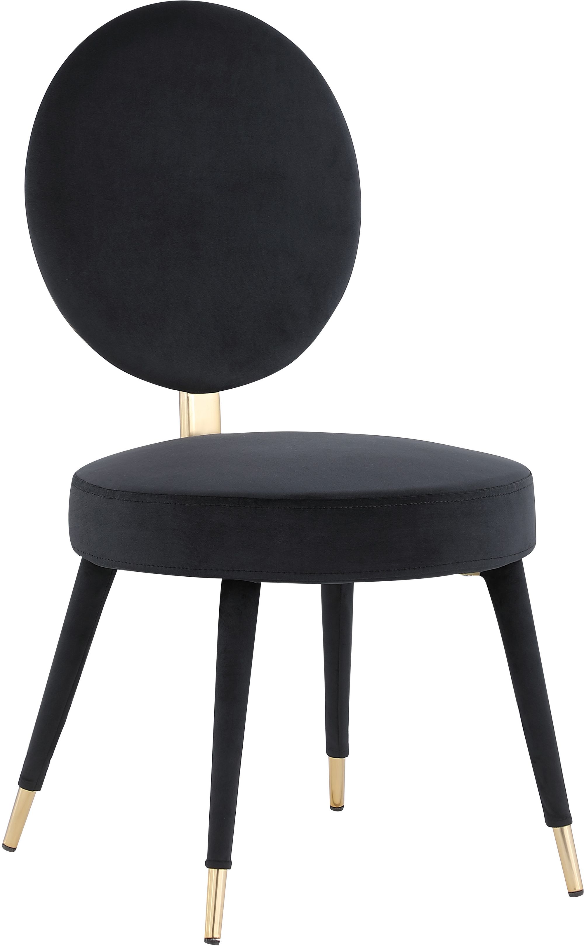 Brandy Dining Chair with Iron Metal Frame