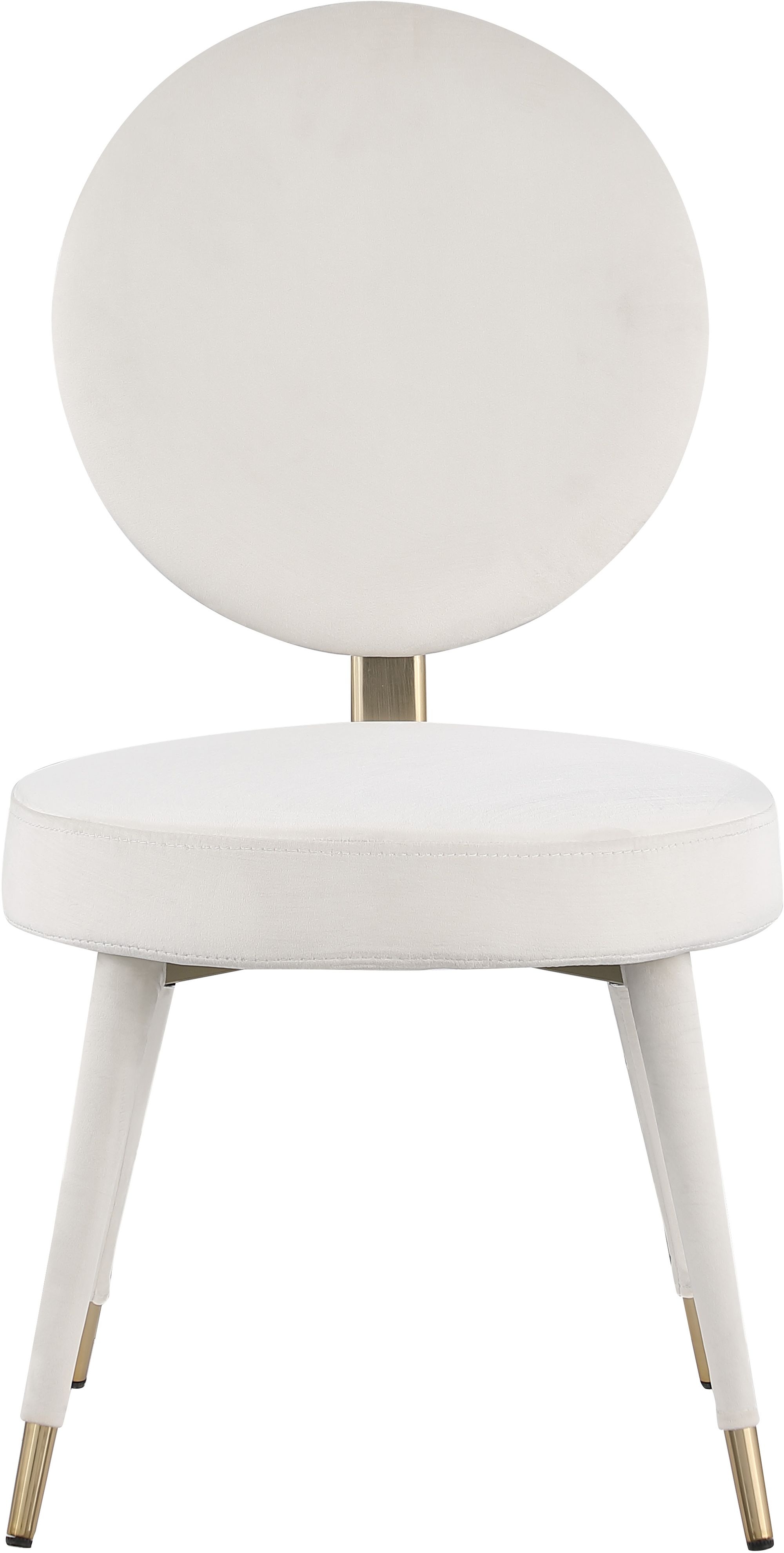 Brandy Dining Chair with Iron Metal Frame