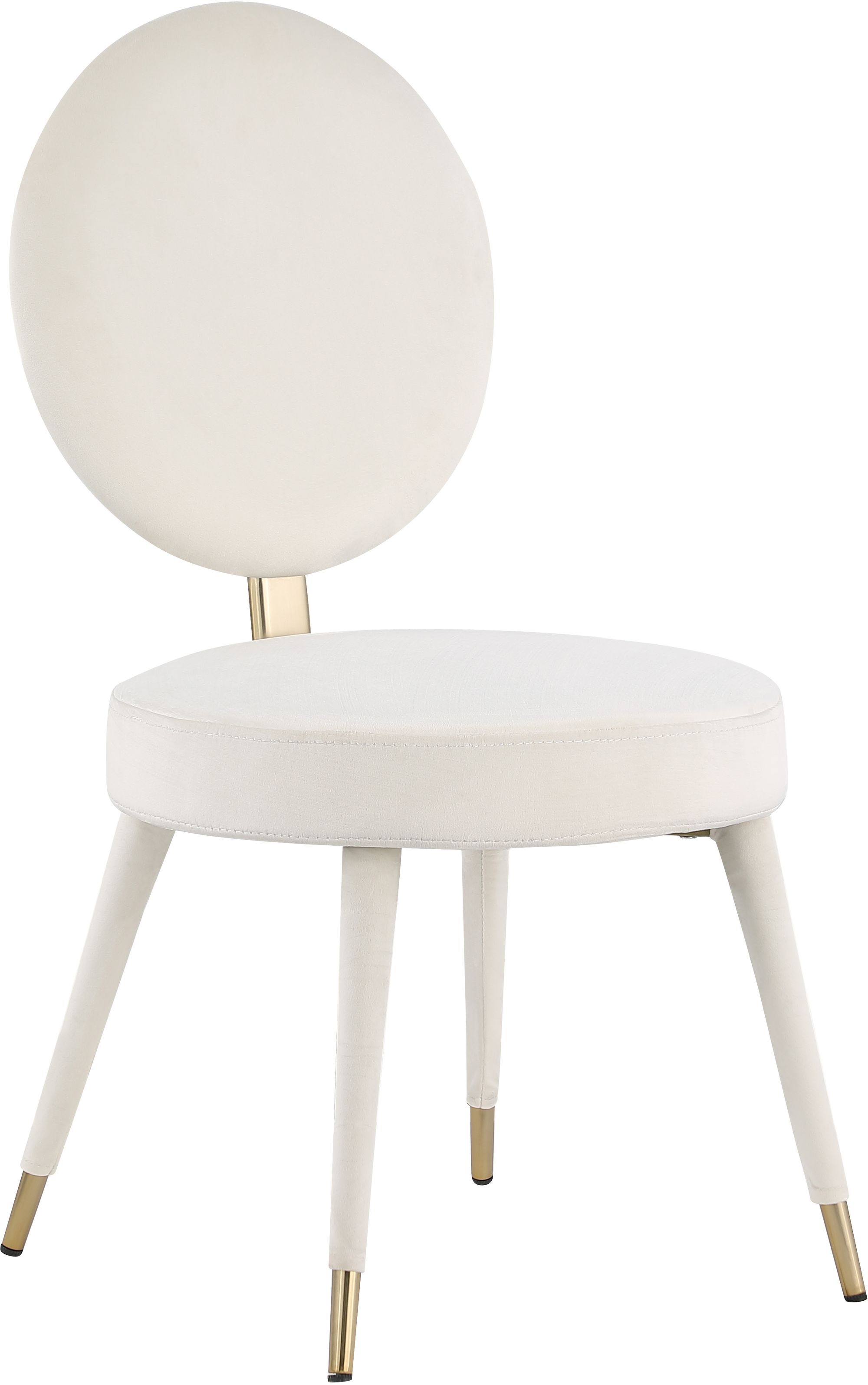Brandy Dining Chair with Iron Metal Frame