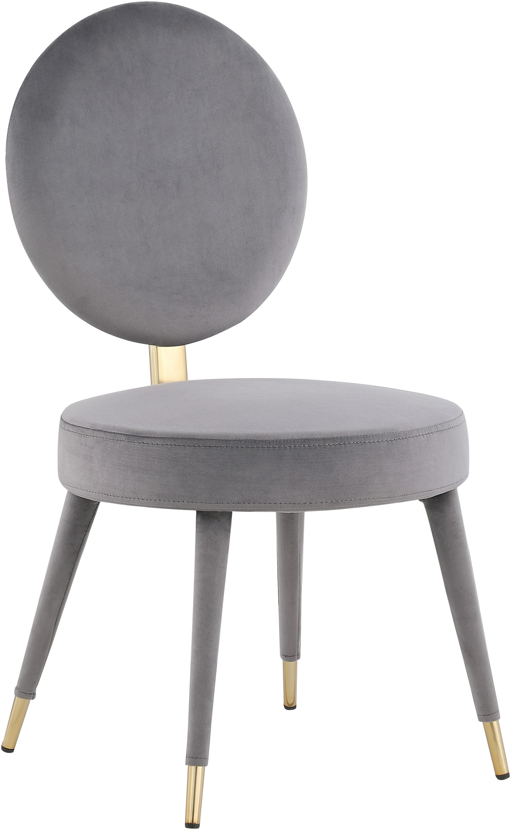 Brandy Dining Chair with Iron Metal Frame