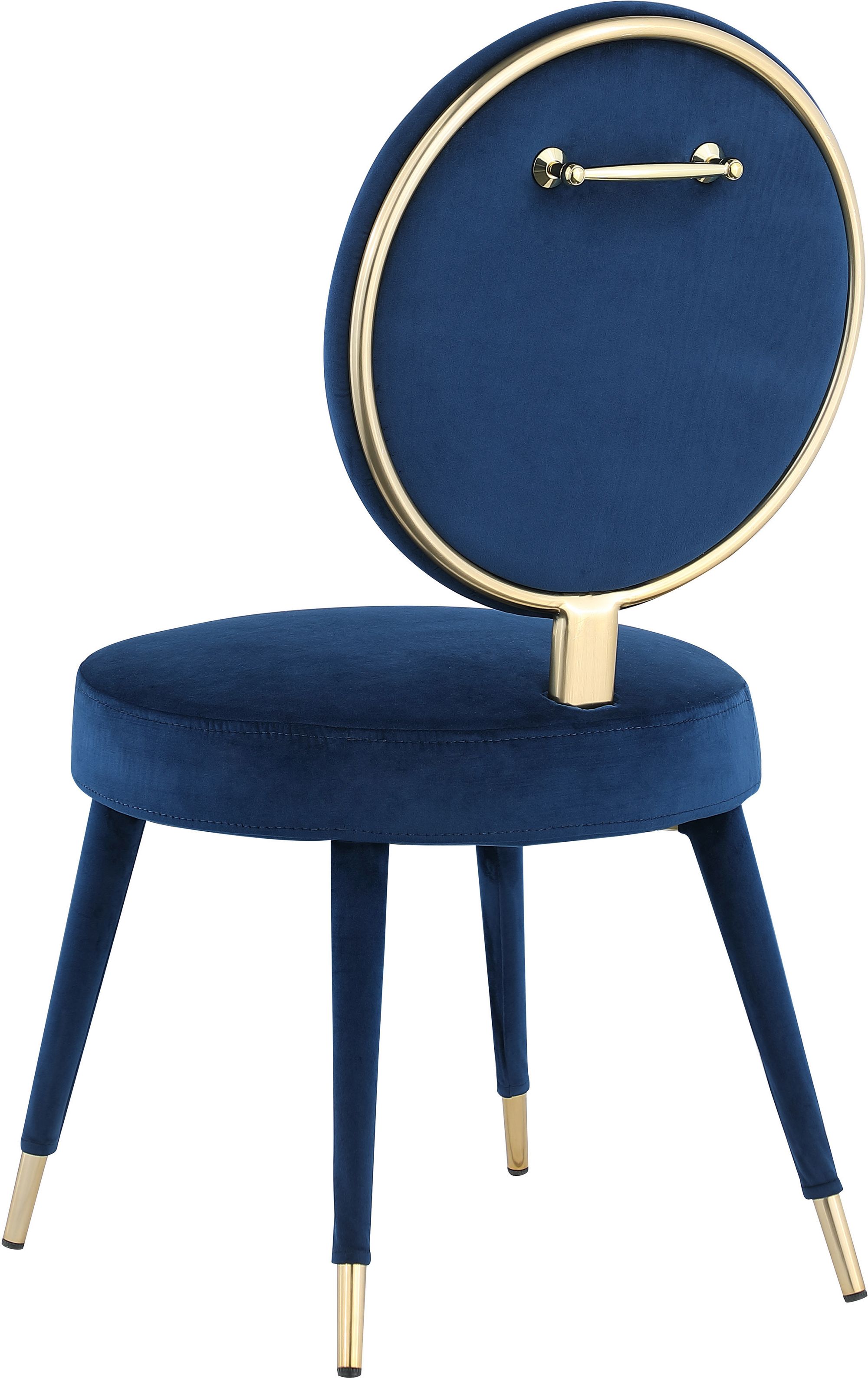Brandy Dining Chair with Iron Metal Frame