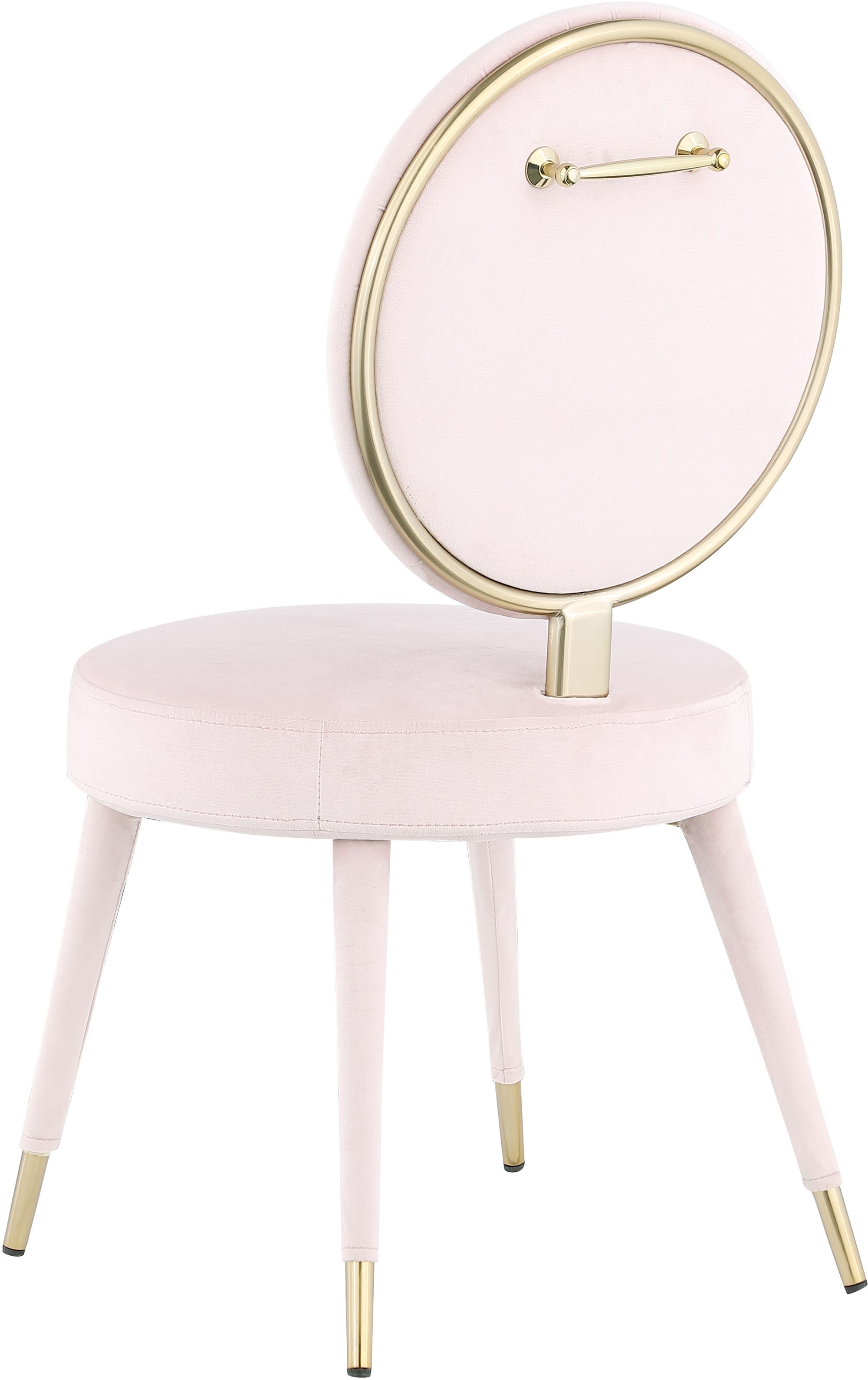 Brandy Dining Chair with Iron Metal Frame