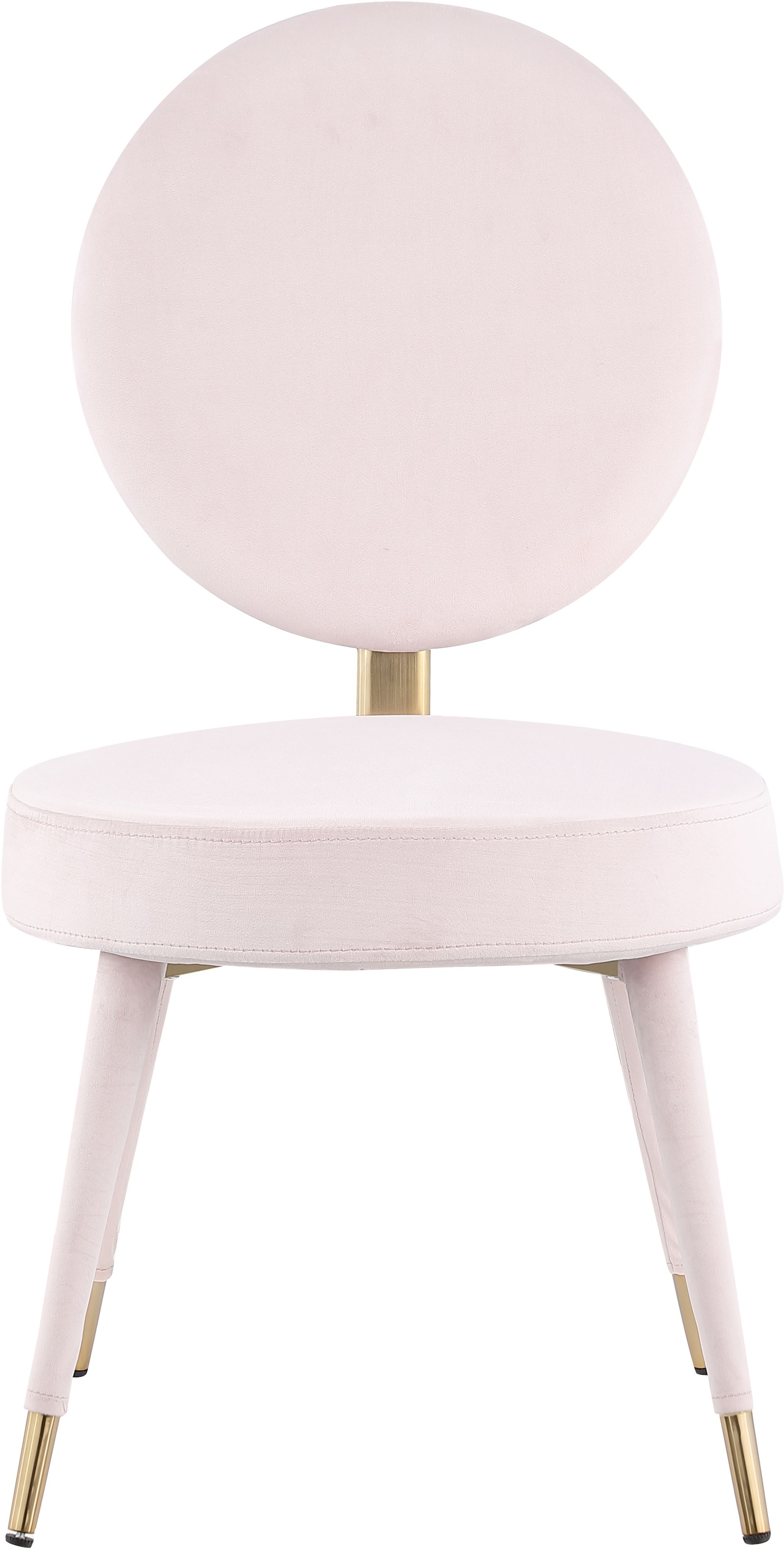 Brandy Dining Chair with Iron Metal Frame