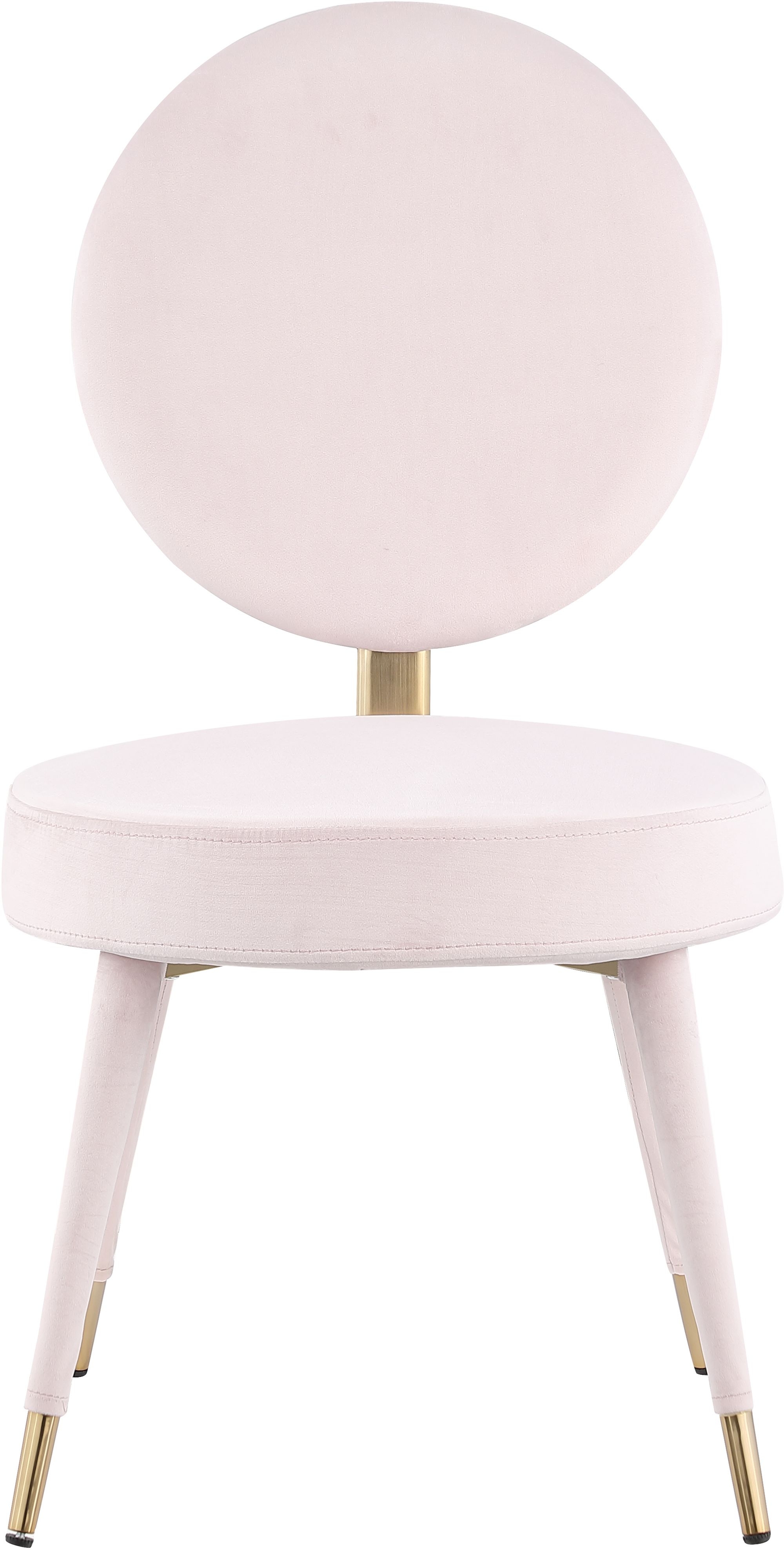 Brandy Dining Chair with Iron Metal Frame
