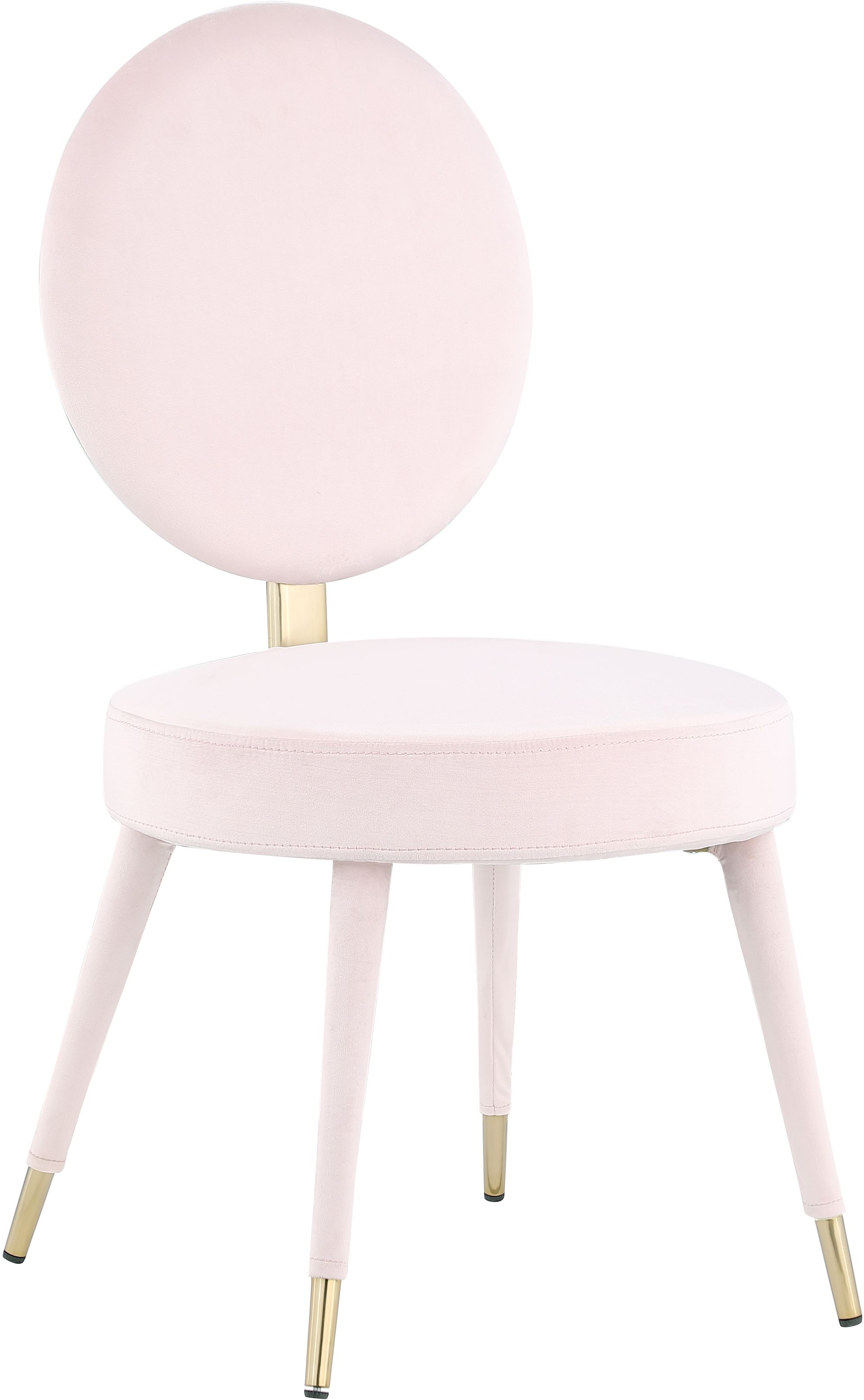 Brandy Dining Chair with Iron Metal Frame