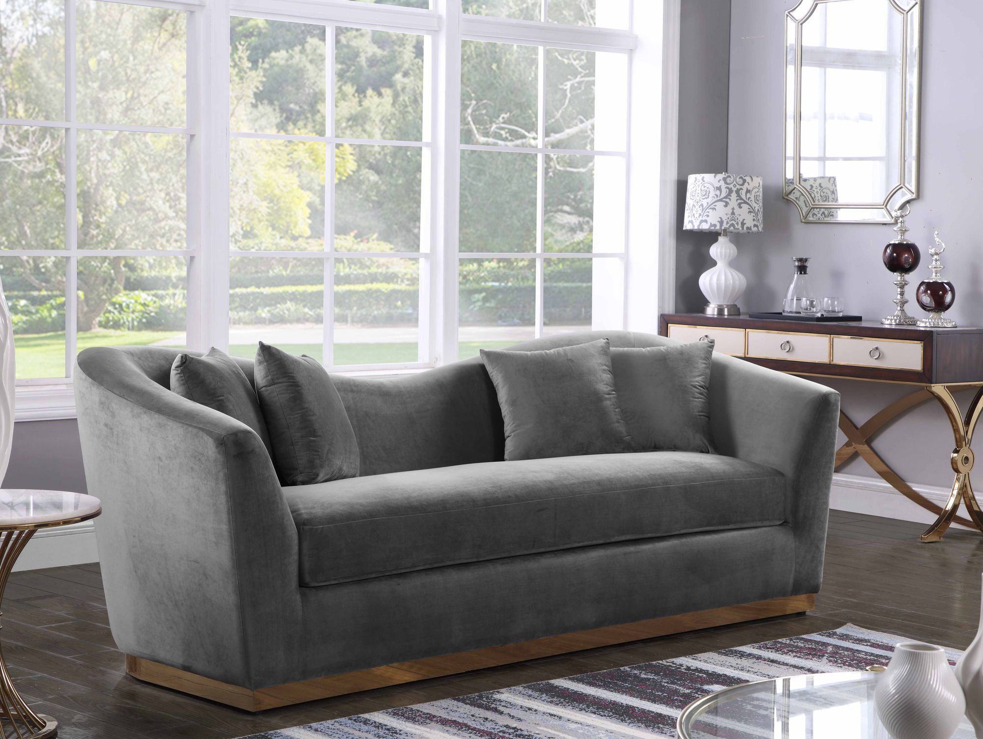 Arabella Velvet Sofa