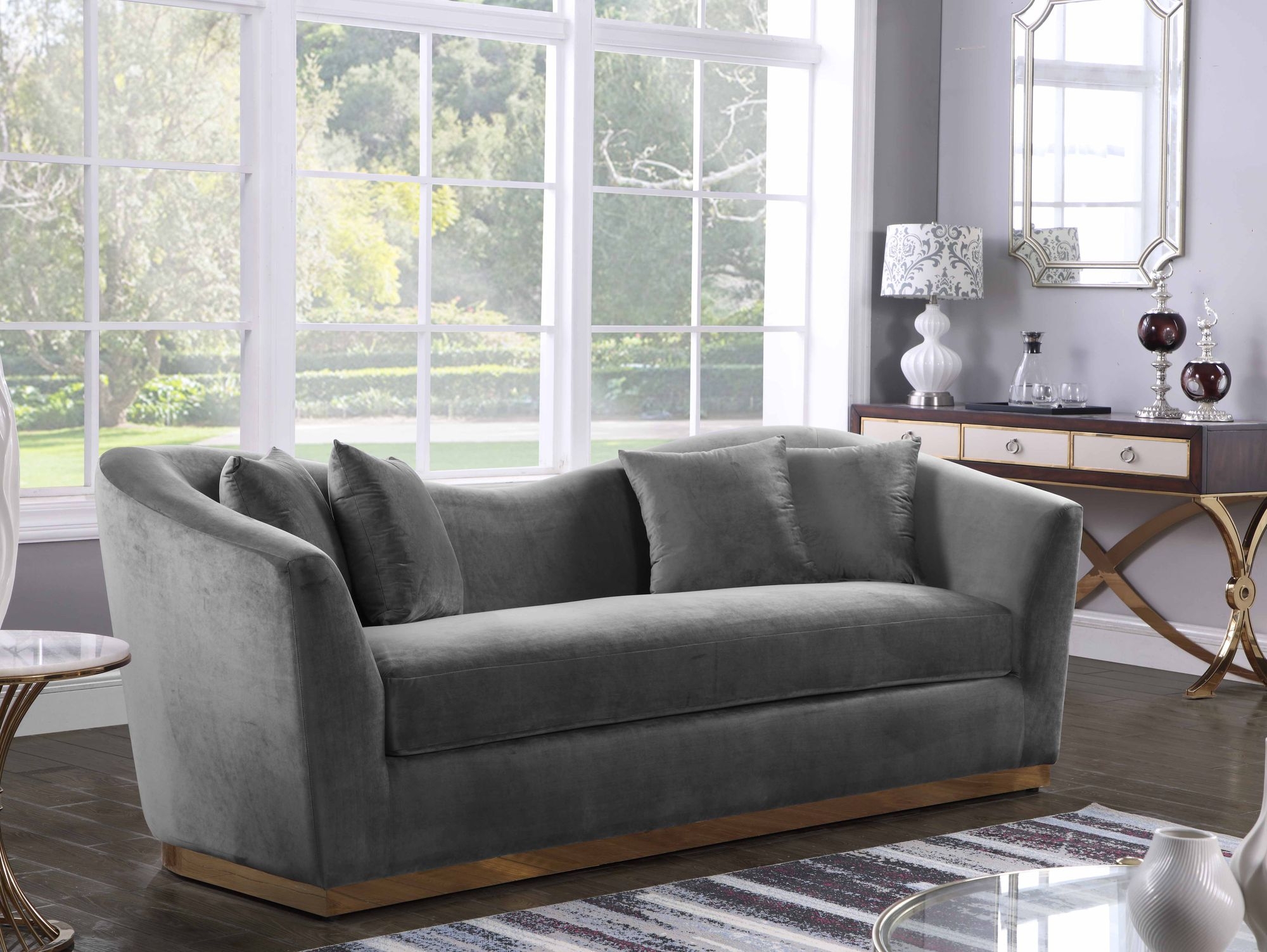 Arabella Velvet Sofa