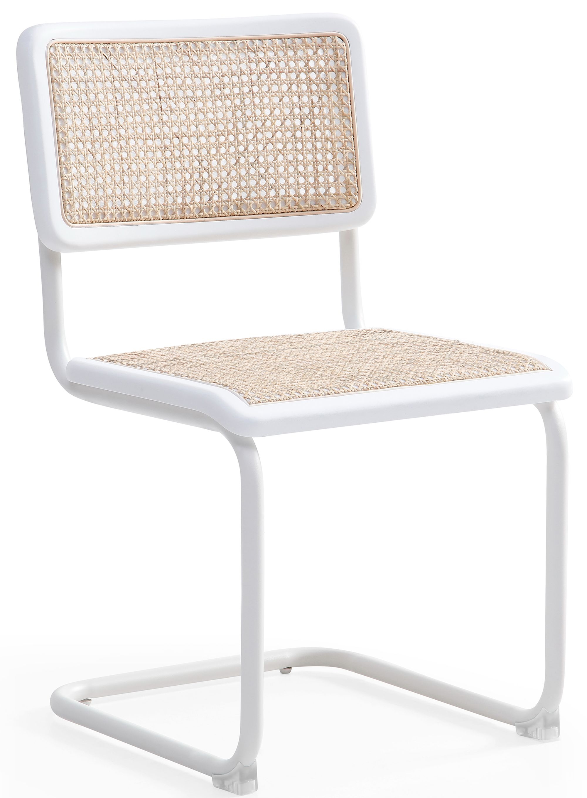 Kano Rattan Dining Chair with Powder Coated Metal Frame