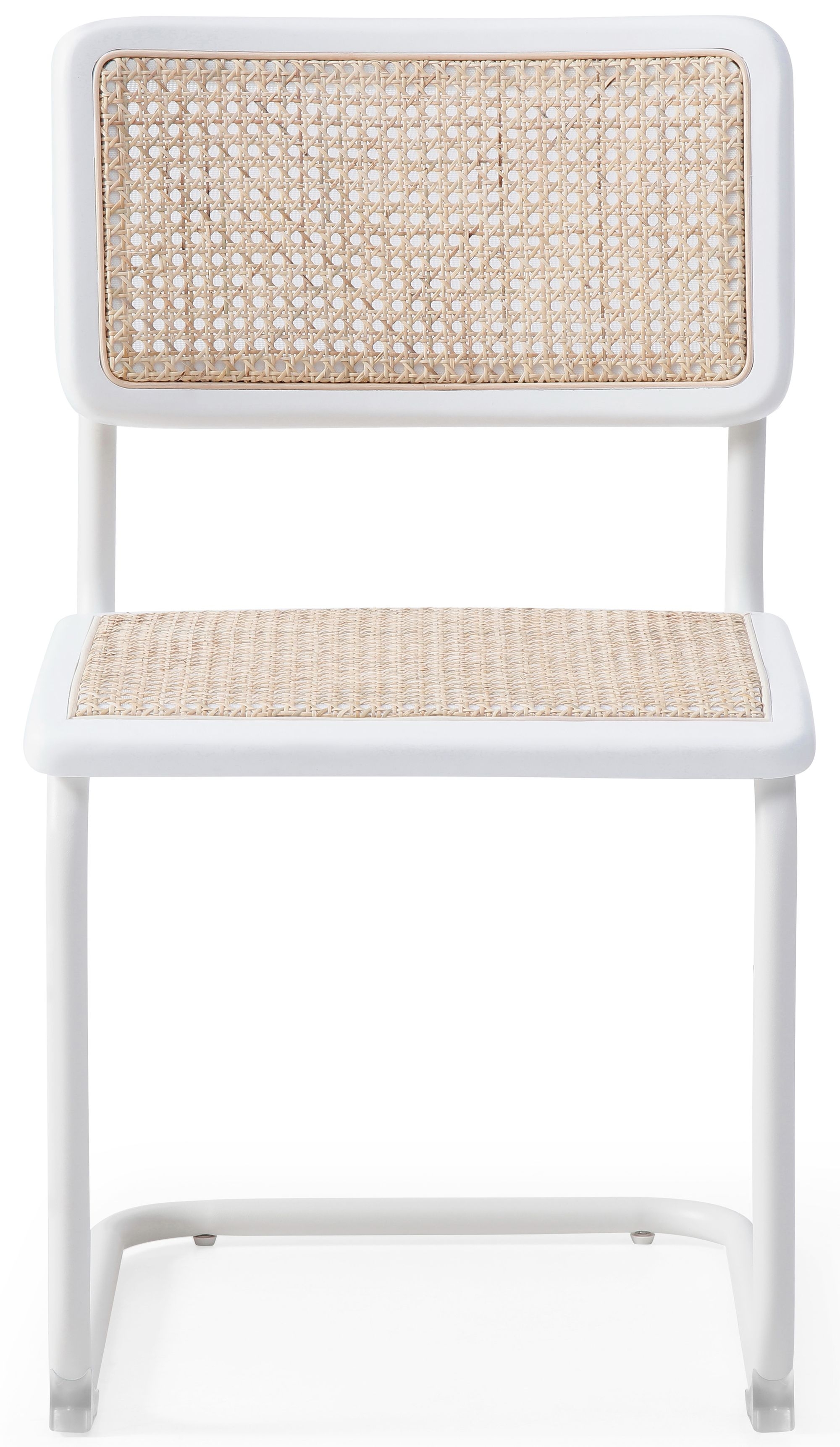 Kano Rattan Dining Chair with Powder Coated Metal Frame