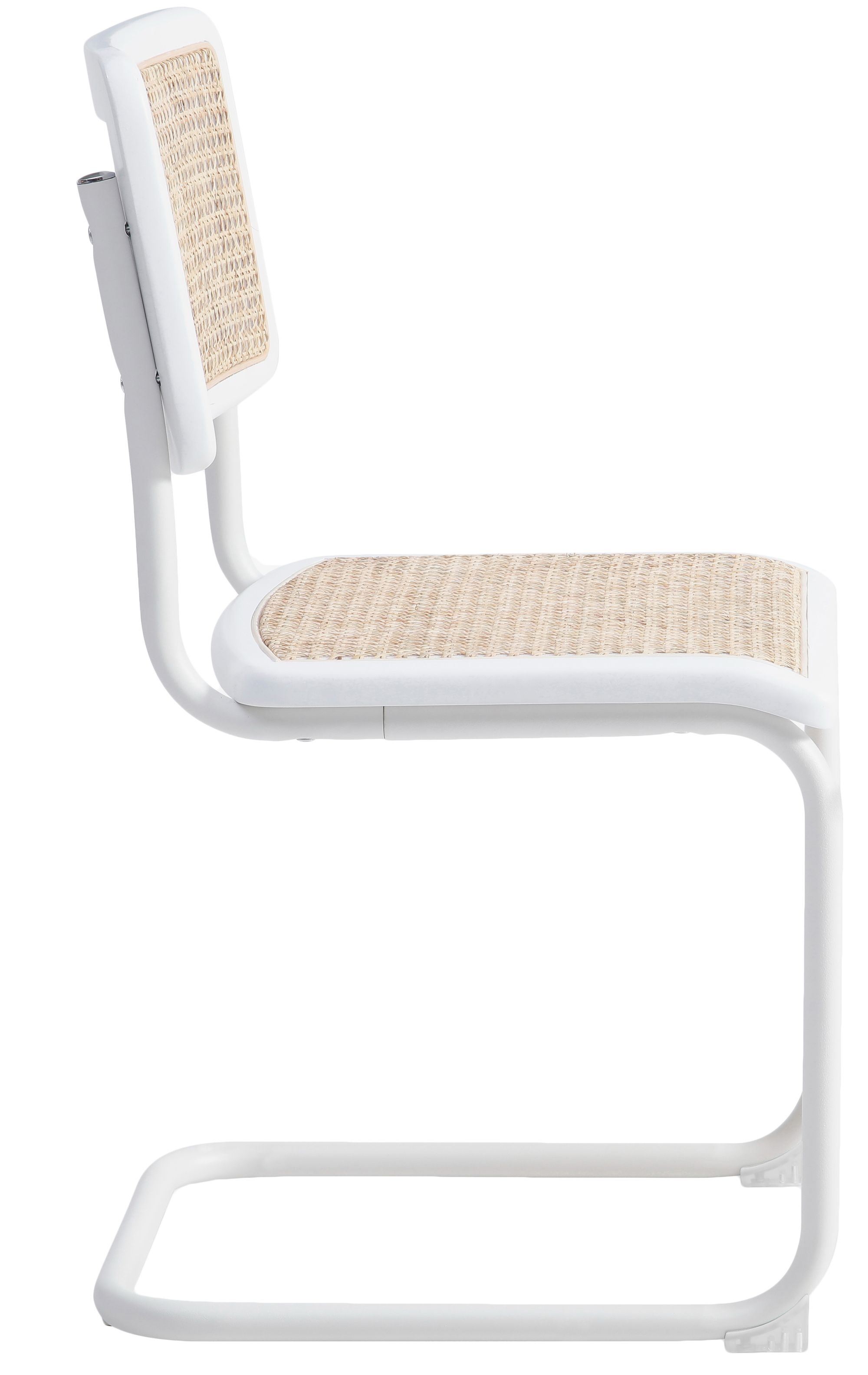 Kano Rattan Dining Chair with Powder Coated Metal Frame