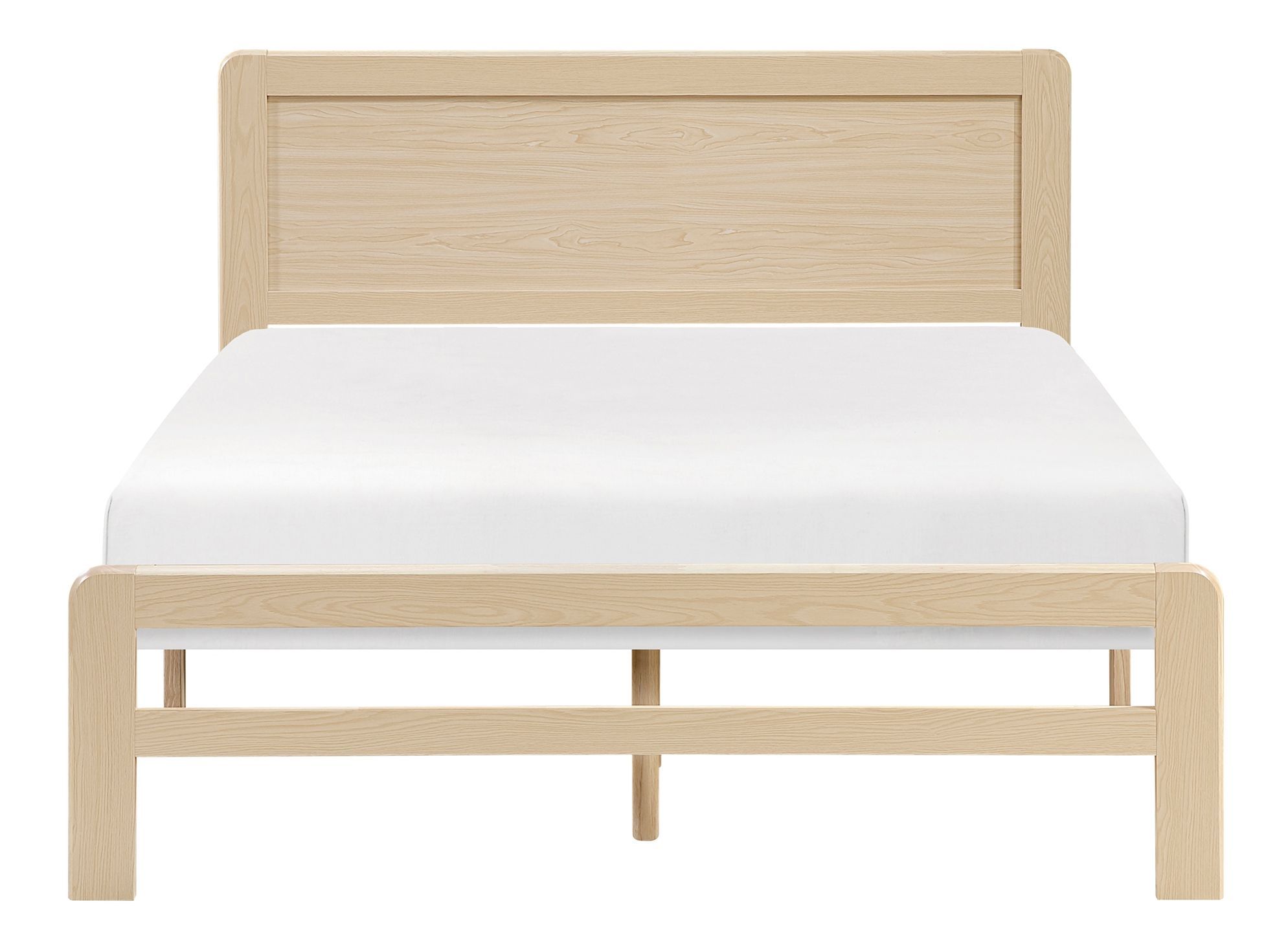 Carter Faux Wood Veneer/Wood Full Platform Bed