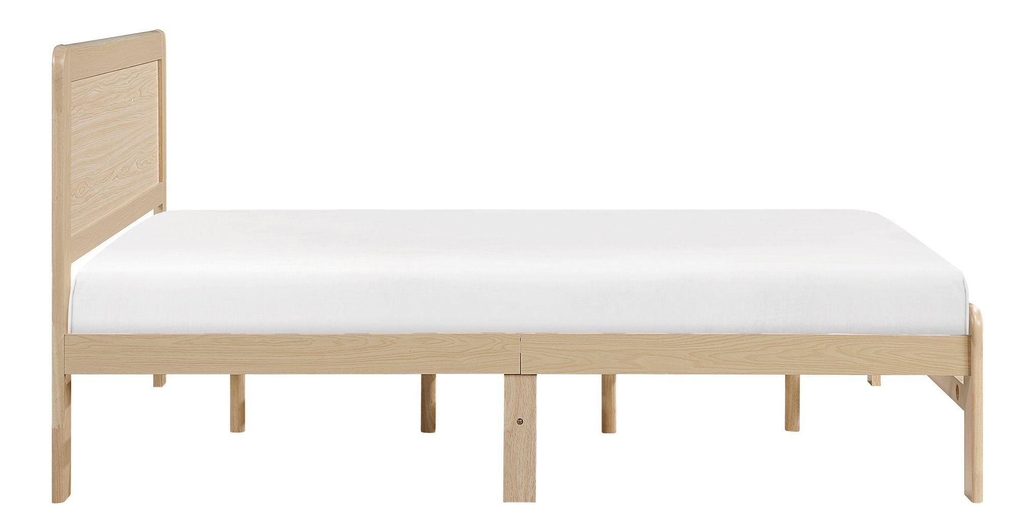 Carter Faux Wood Veneer/Wood Full Platform Bed
