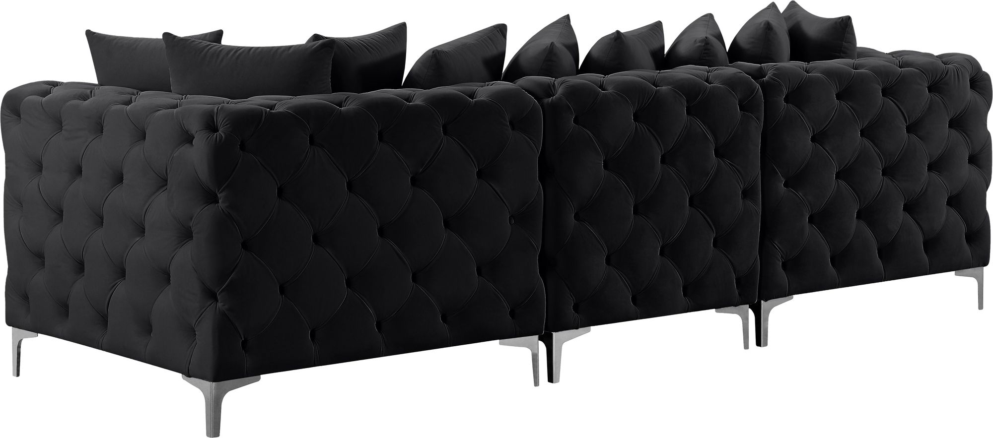 Tremblay 108" Velvet Modular Sofa