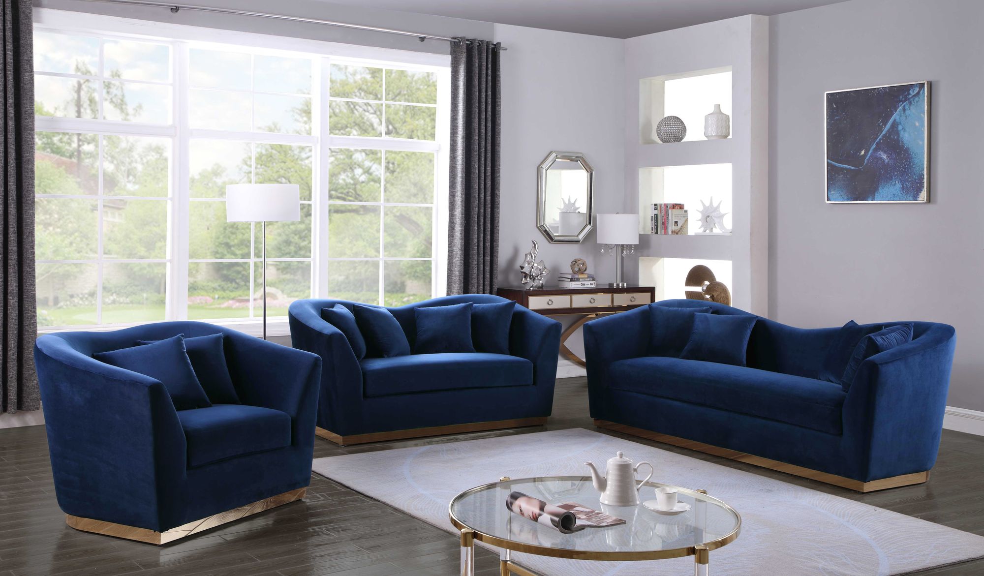 Arabella Velvet Chair