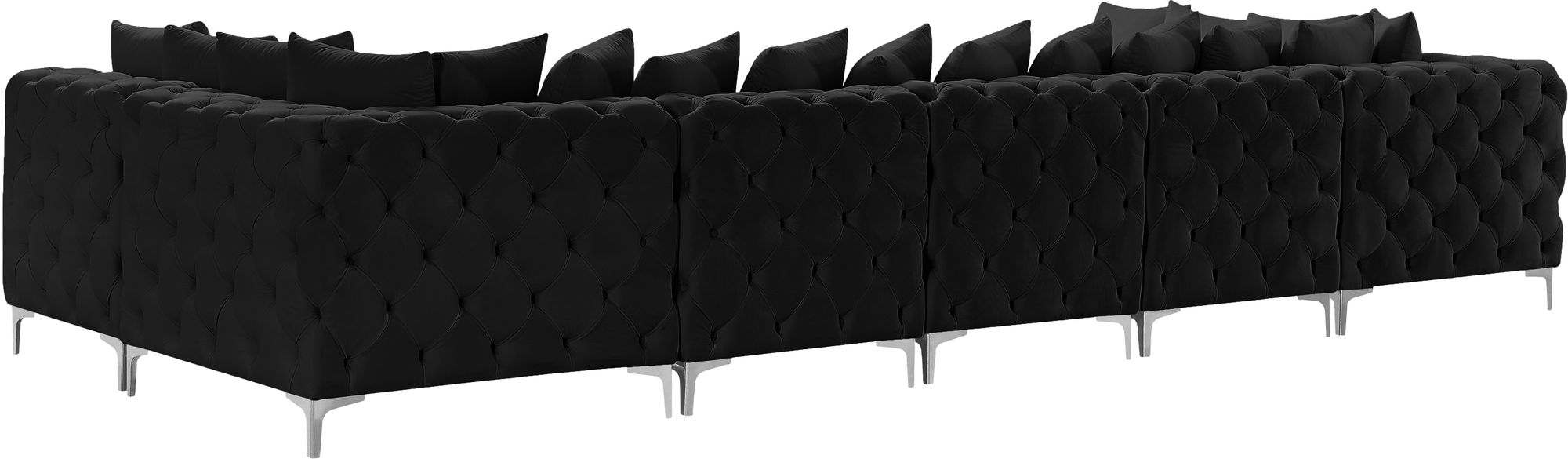 Tremblay 168" 7-Piece Velvet Modular Sectional