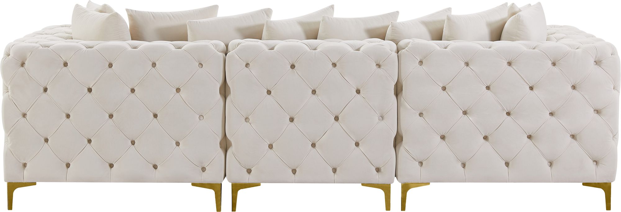 Tremblay 108" Velvet Modular Sofa