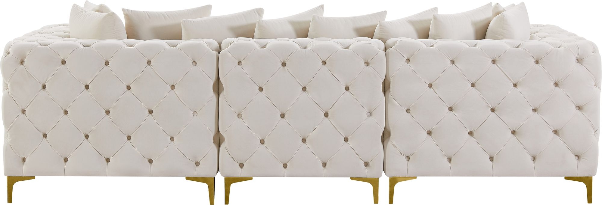 Tremblay 108" Velvet Modular Sofa