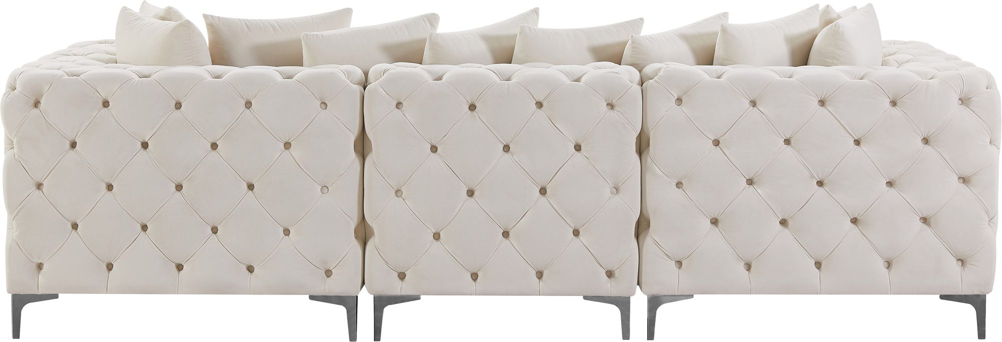 Tremblay 108" Velvet Modular Sofa