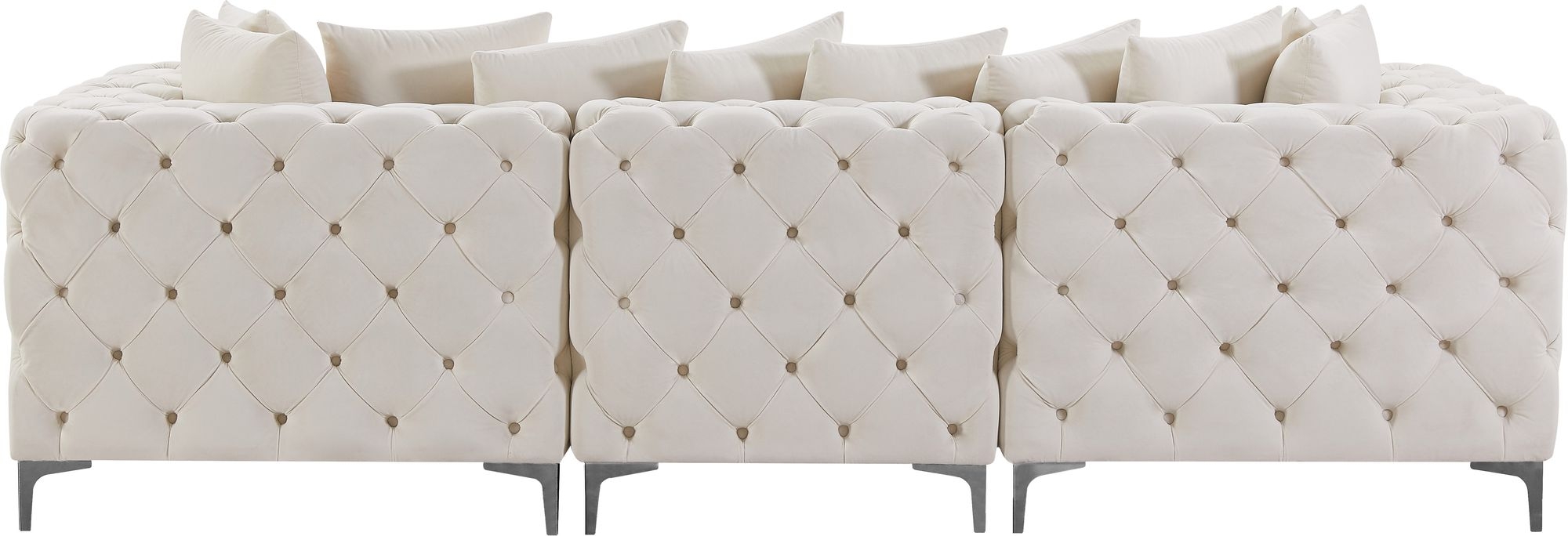 Tremblay 108" Velvet Modular Sofa