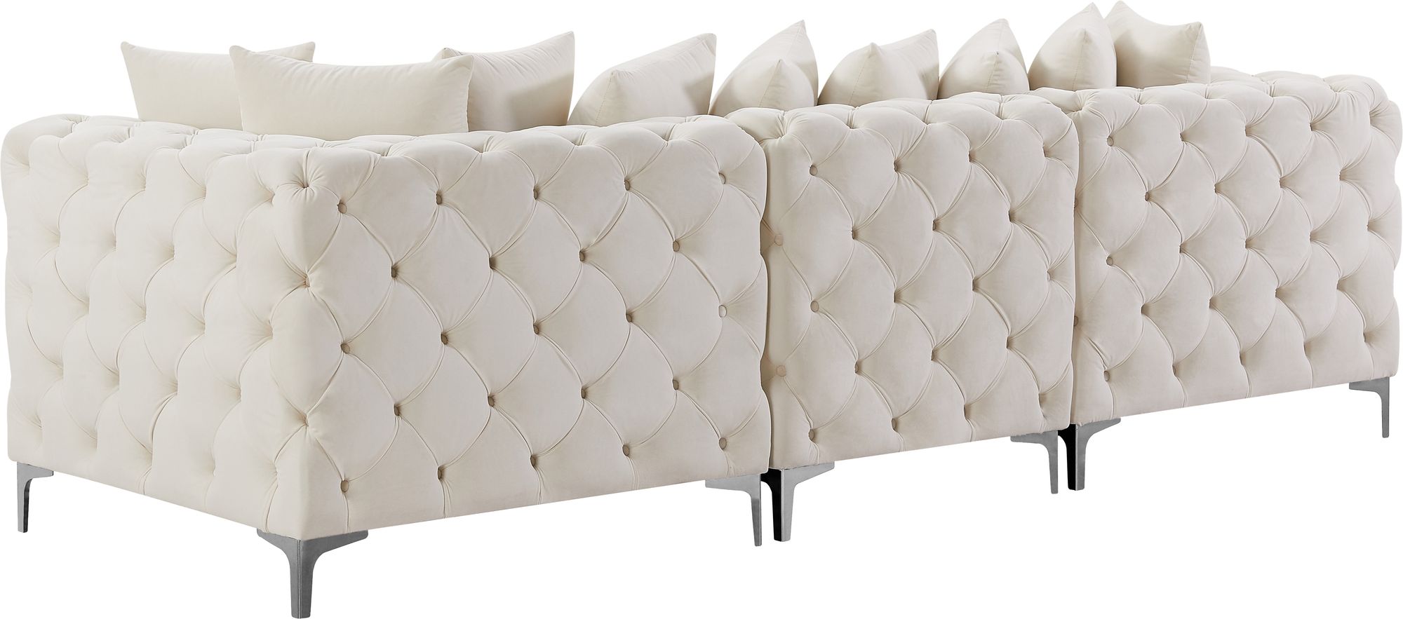 Tremblay 108" Velvet Modular Sofa