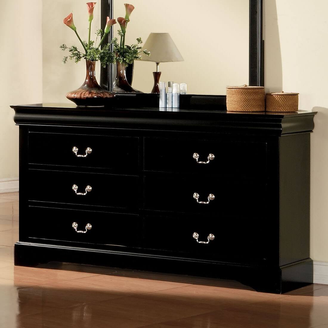 Louis Philippe III Dresser, Black by ACME
