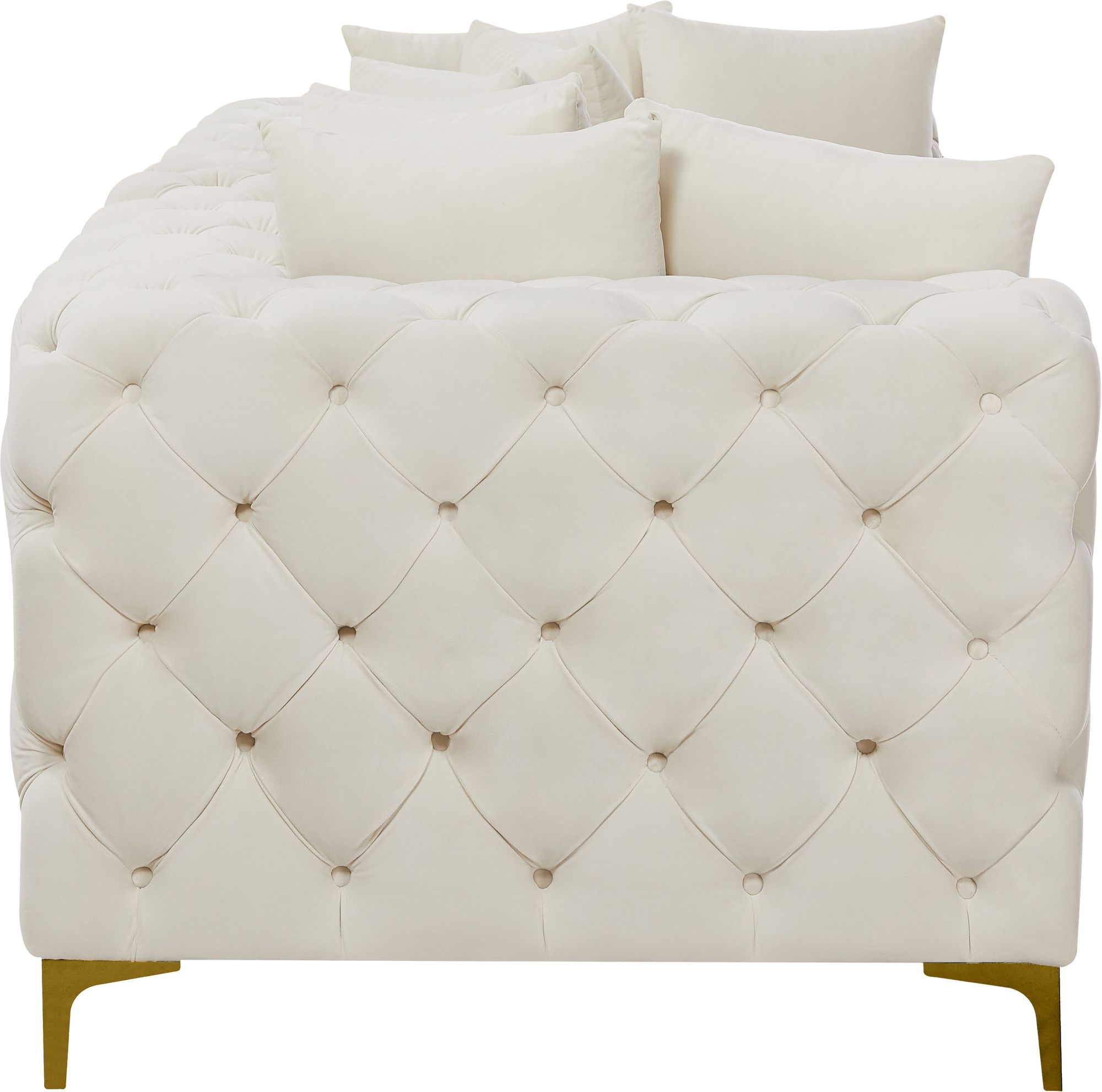 Tremblay 78" Velvet Modular Sofa