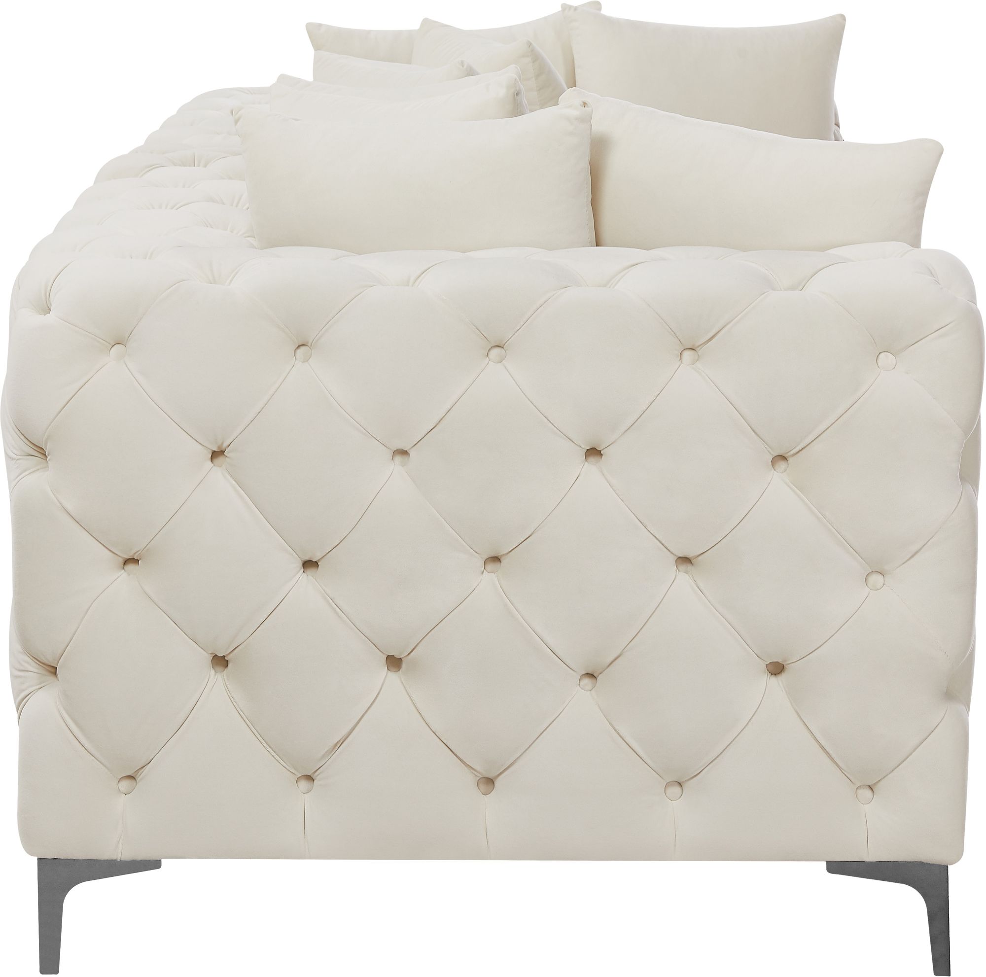 Tremblay 78" Velvet Modular Sofa