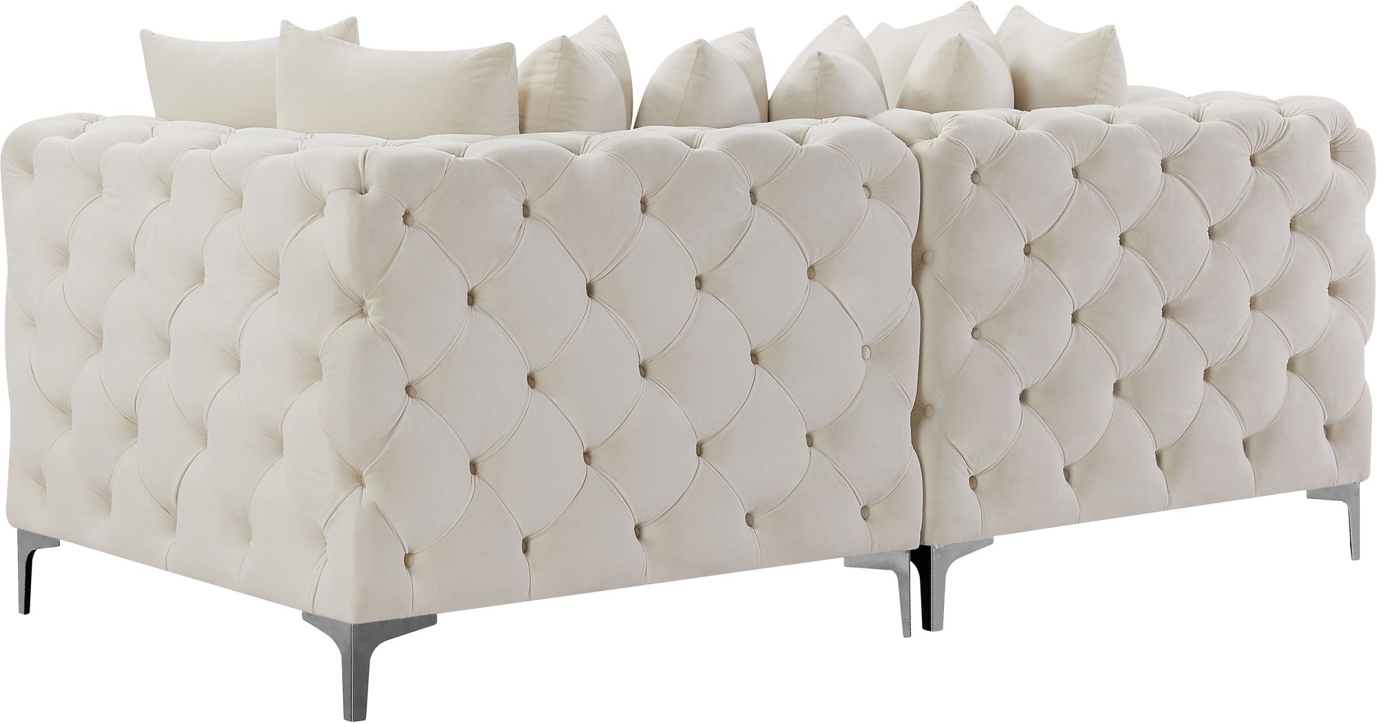 Tremblay 78" Velvet Modular Sofa