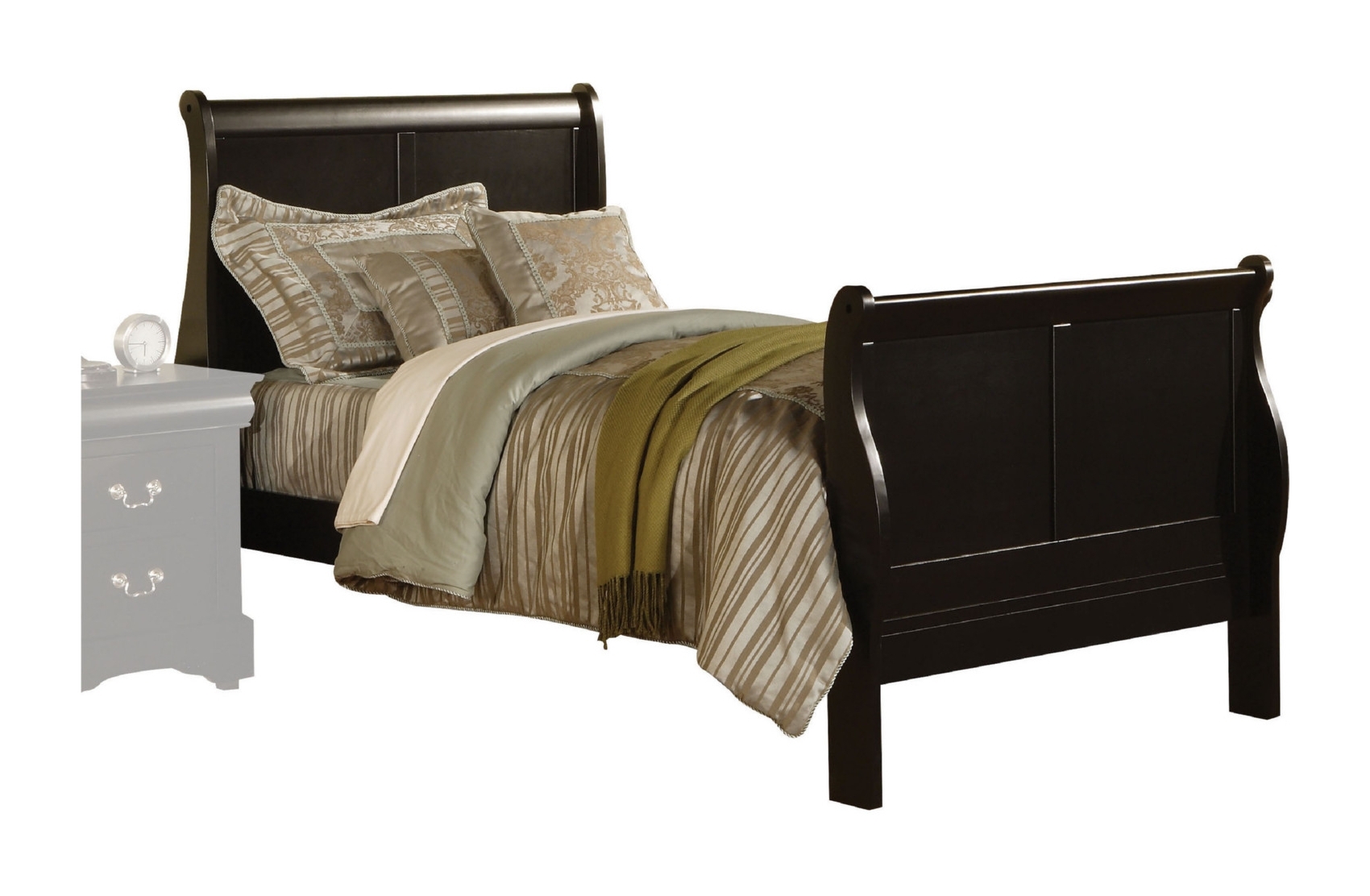 Louis Philippe III Youth Sleigh Bed