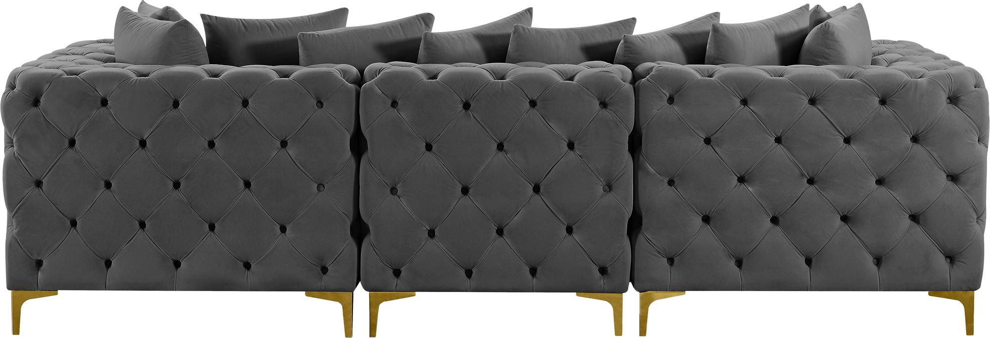 Tremblay 108" Velvet Modular Sofa