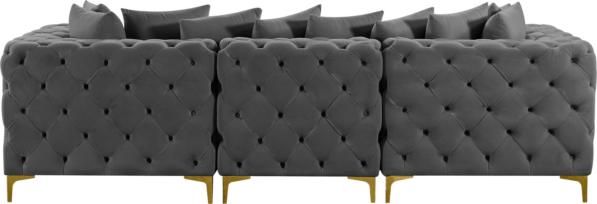 Tremblay 108" Velvet Modular Sofa