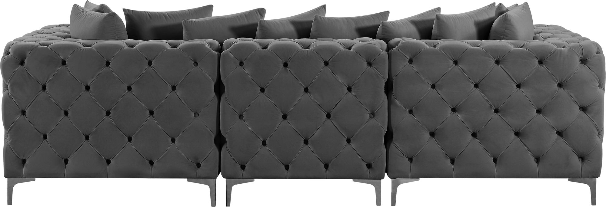 Tremblay 108" Velvet Modular Sofa