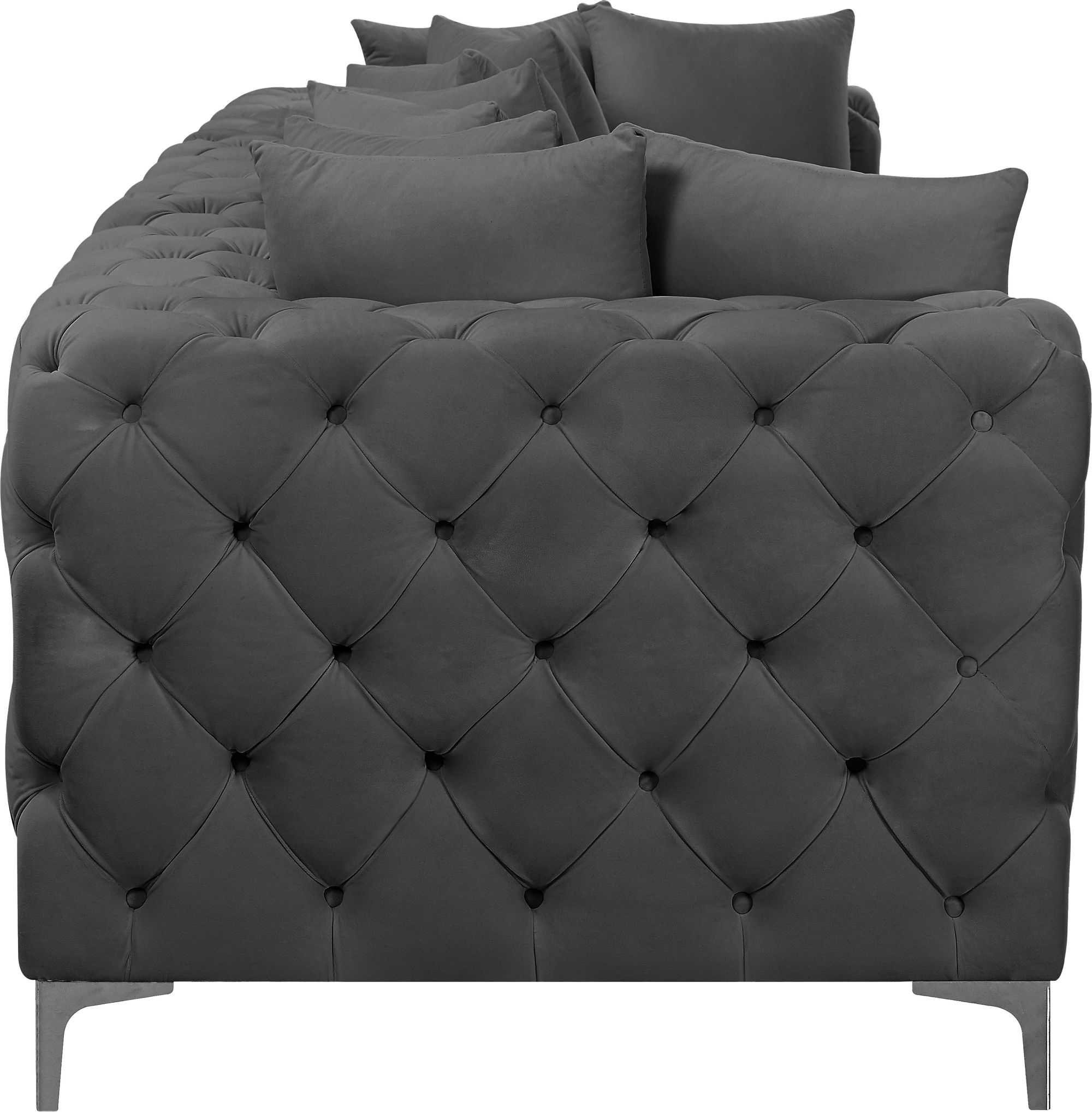 Tremblay 108" Velvet Modular Sofa