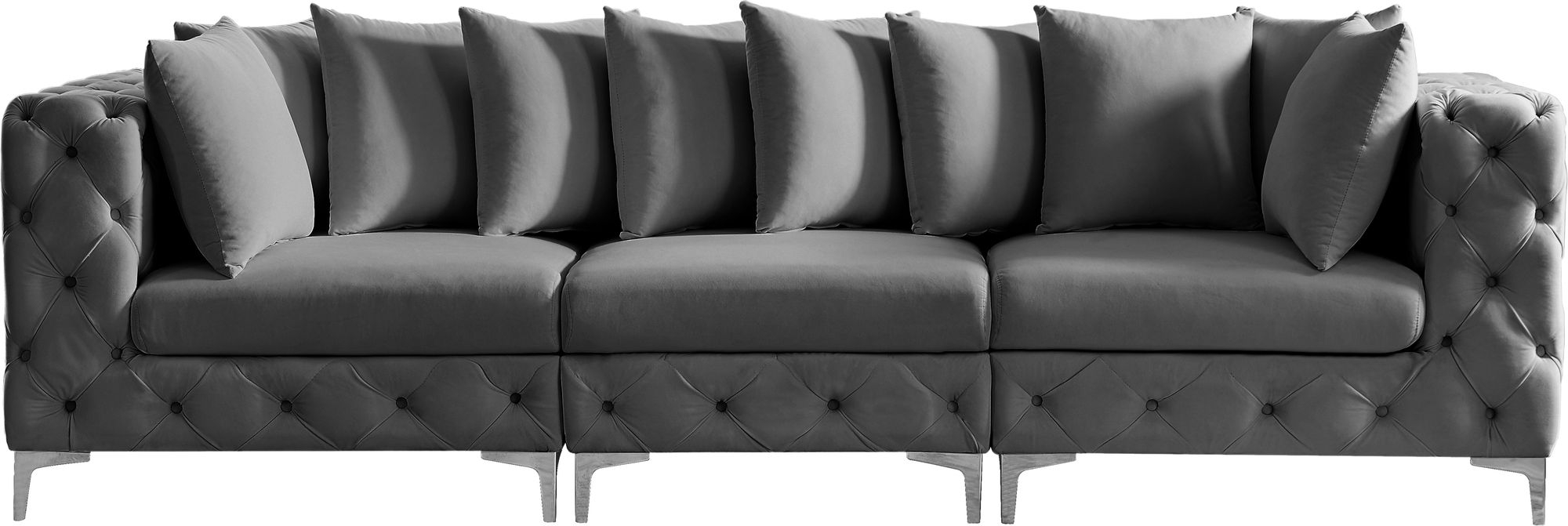 Tremblay 108" Velvet Modular Sofa