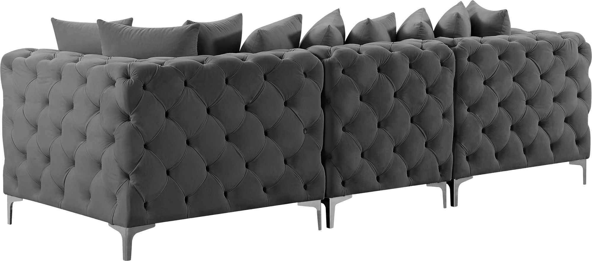 Tremblay 108" Velvet Modular Sofa