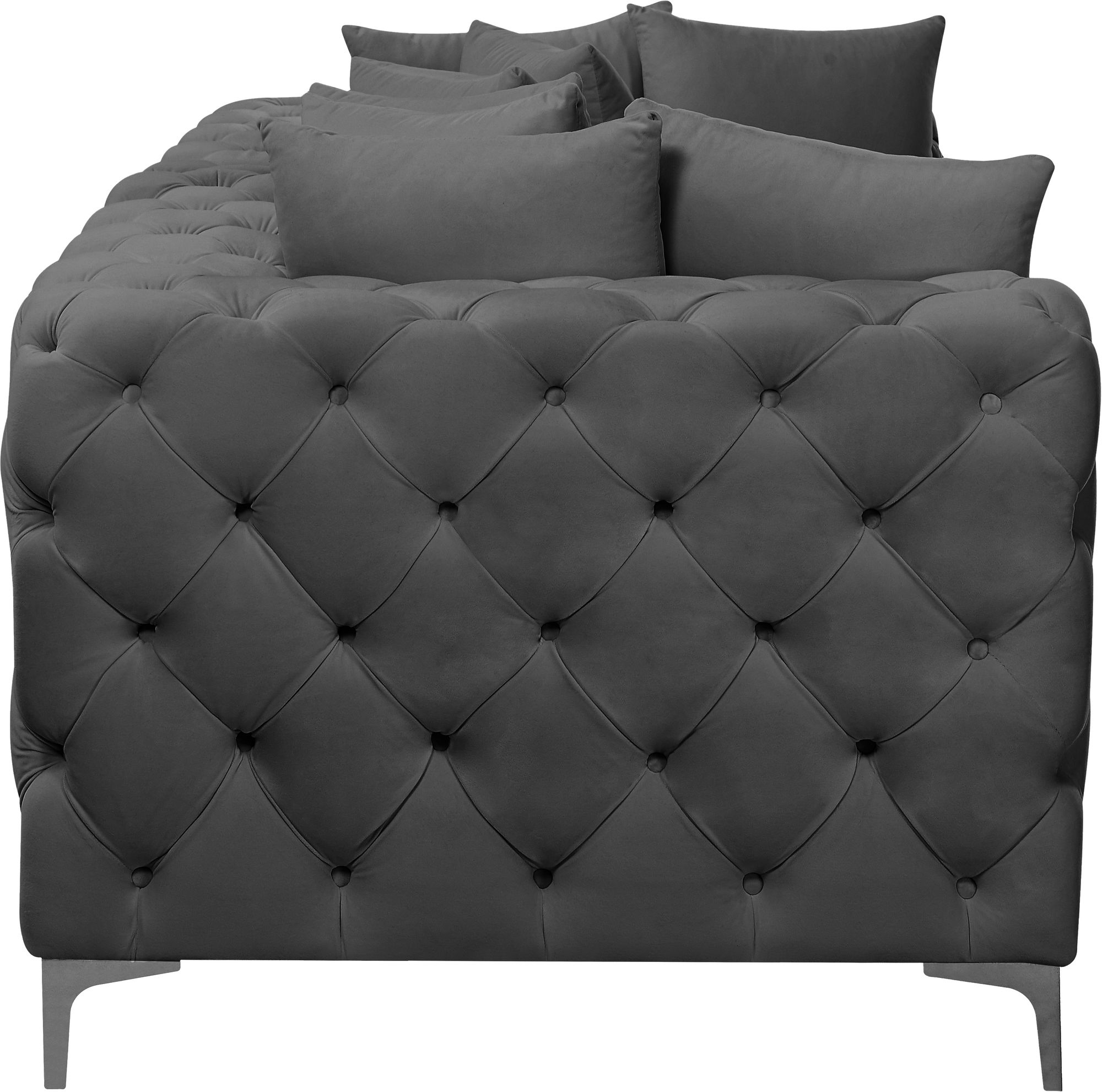 Tremblay 78" Velvet Modular Sofa