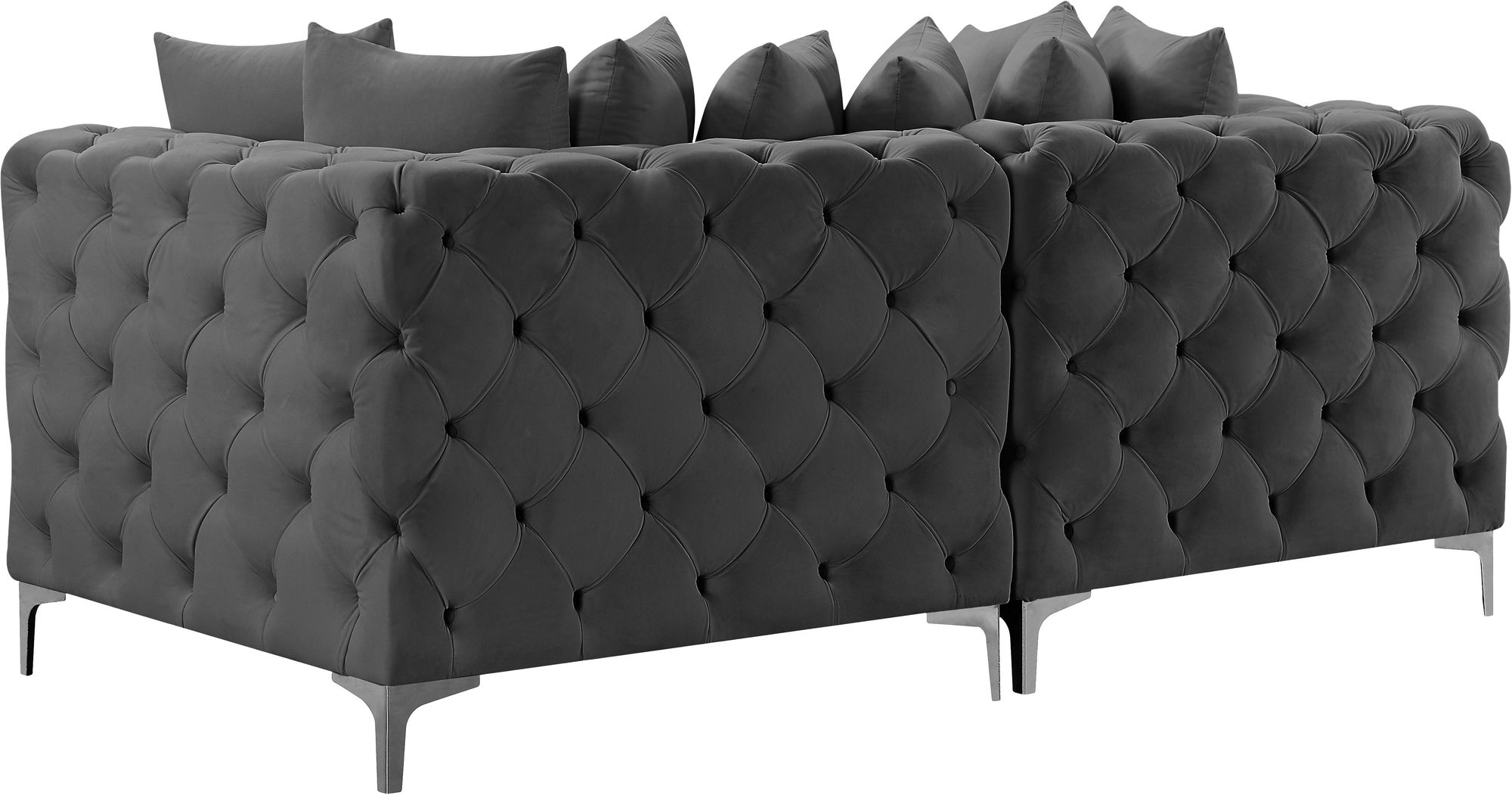 Tremblay 78" Velvet Modular Sofa