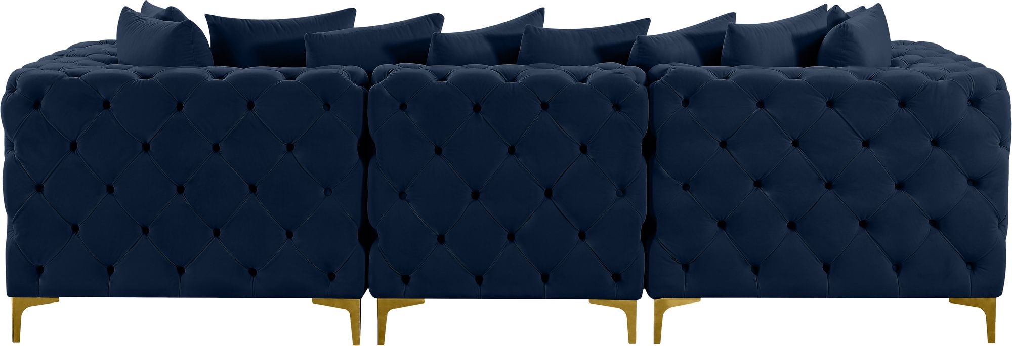 Tremblay 108" Velvet Modular Sofa