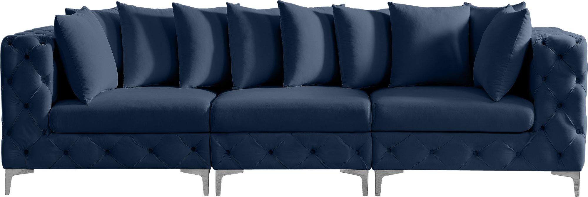 Tremblay 108" Velvet Modular Sofa