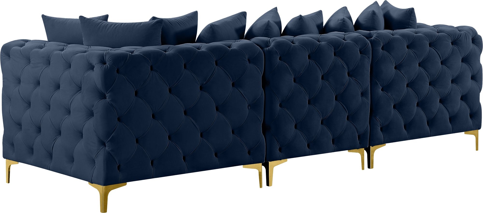 Tremblay 108" Velvet Modular Sofa