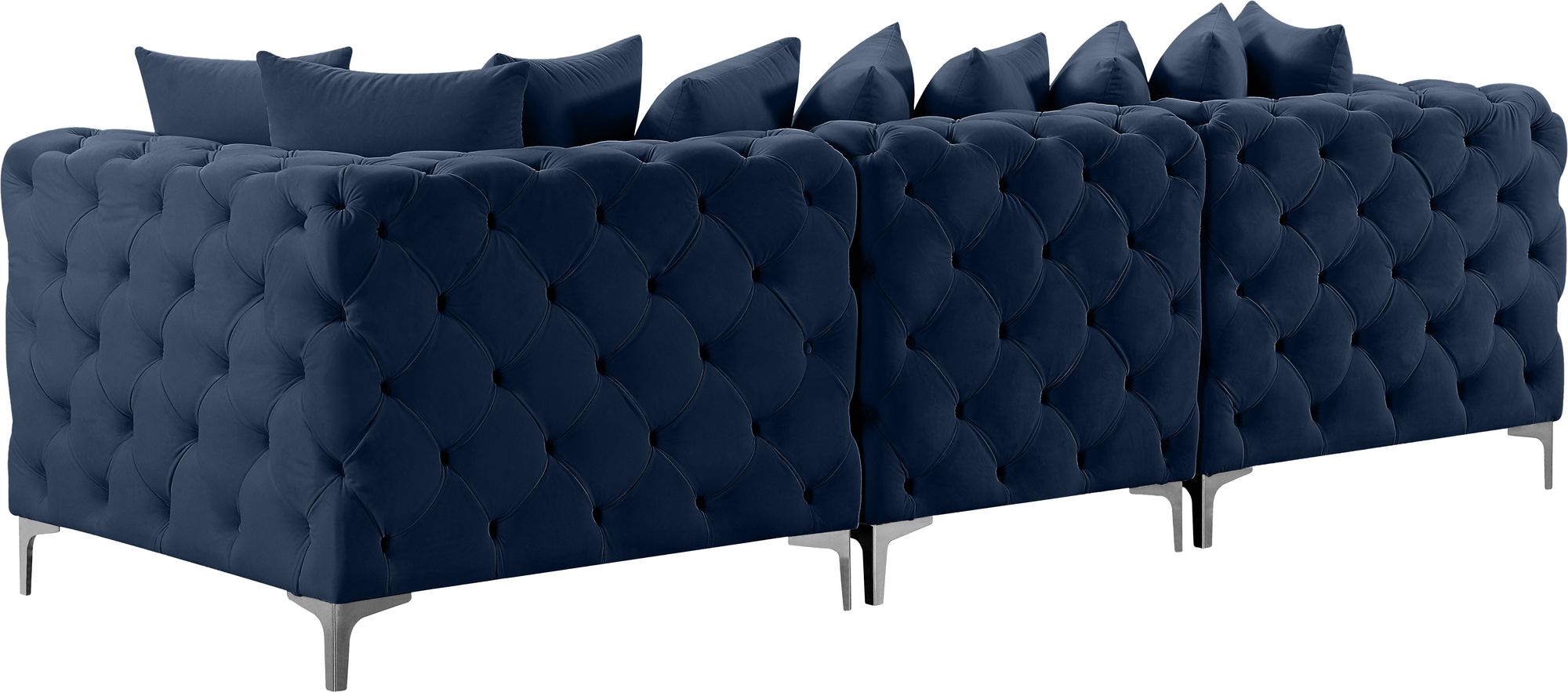 Tremblay 108" Velvet Modular Sofa