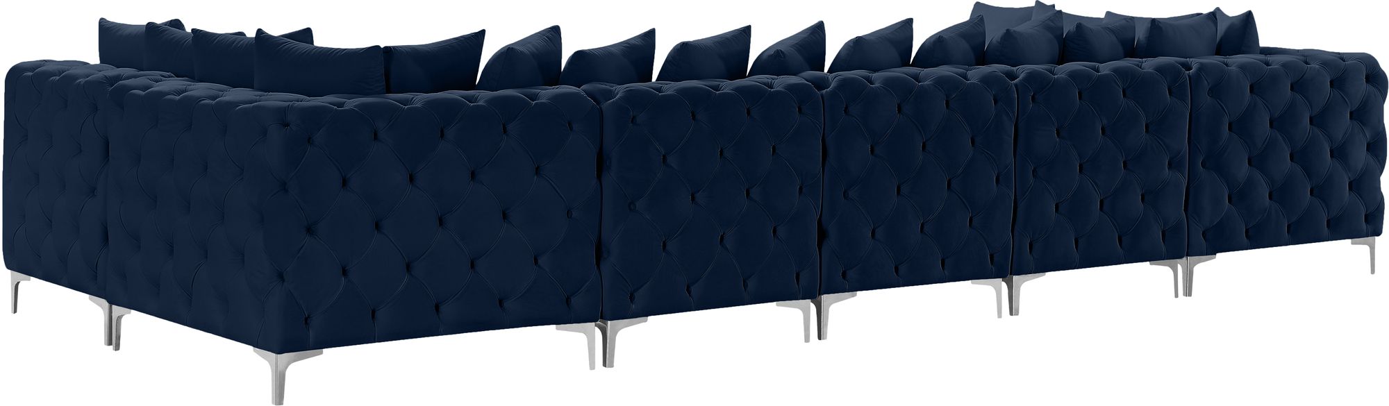 Tremblay 168" 7-Piece Velvet Modular Sectional