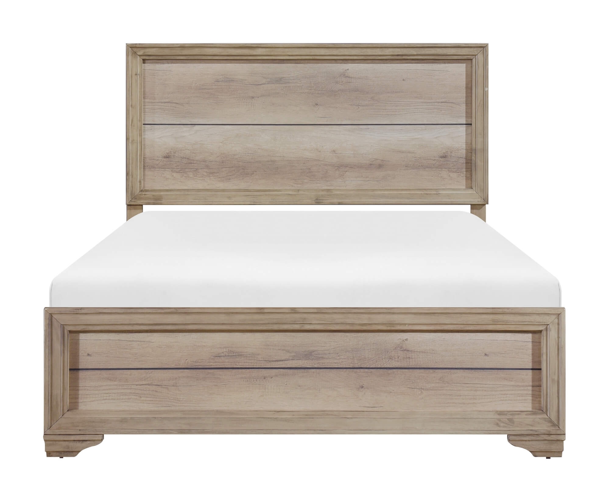 Lonan Melamine/Wood Bedroom Set