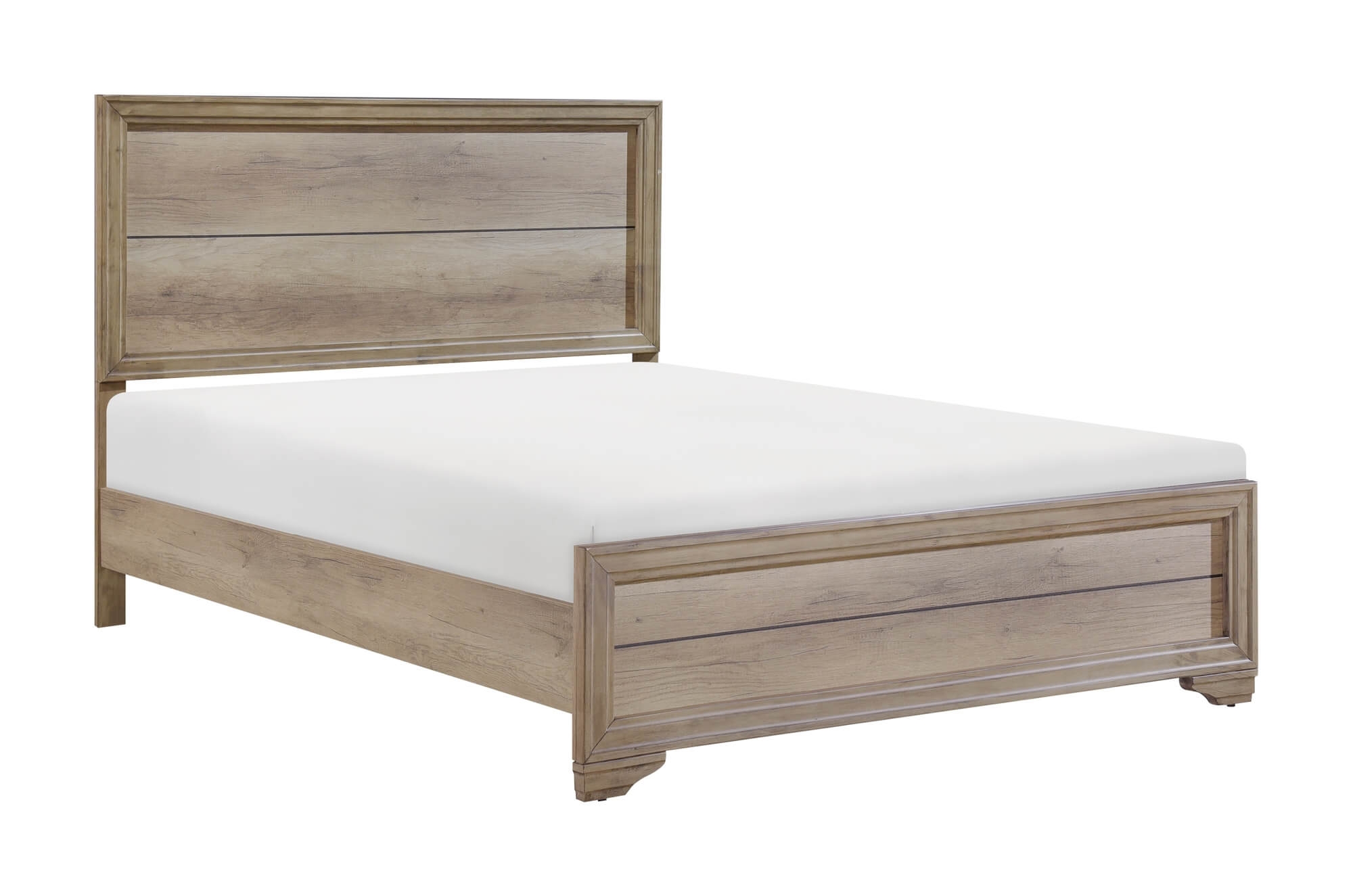 Lonan Melamine/Wood Bed