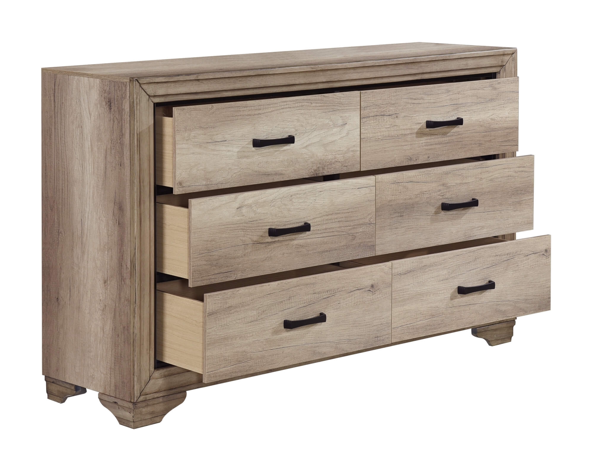 Lonan Melamine/Wood Dresser