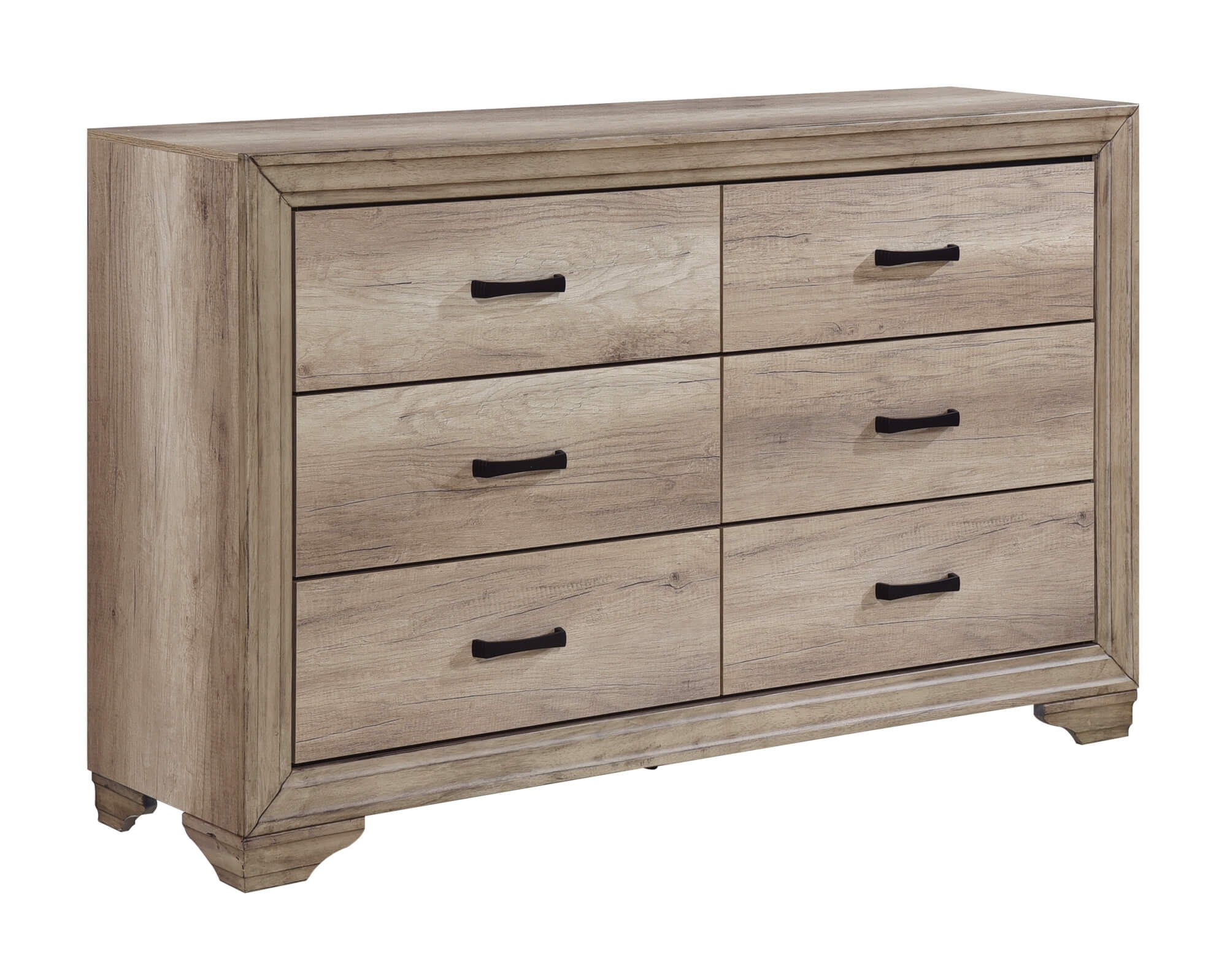 Lonan Melamine/Wood Bedroom Set